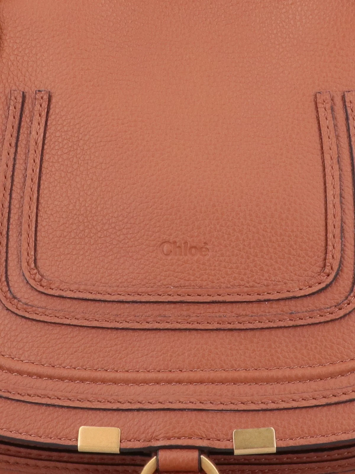 Chloé Marcie Handbag - Brown - Image 4