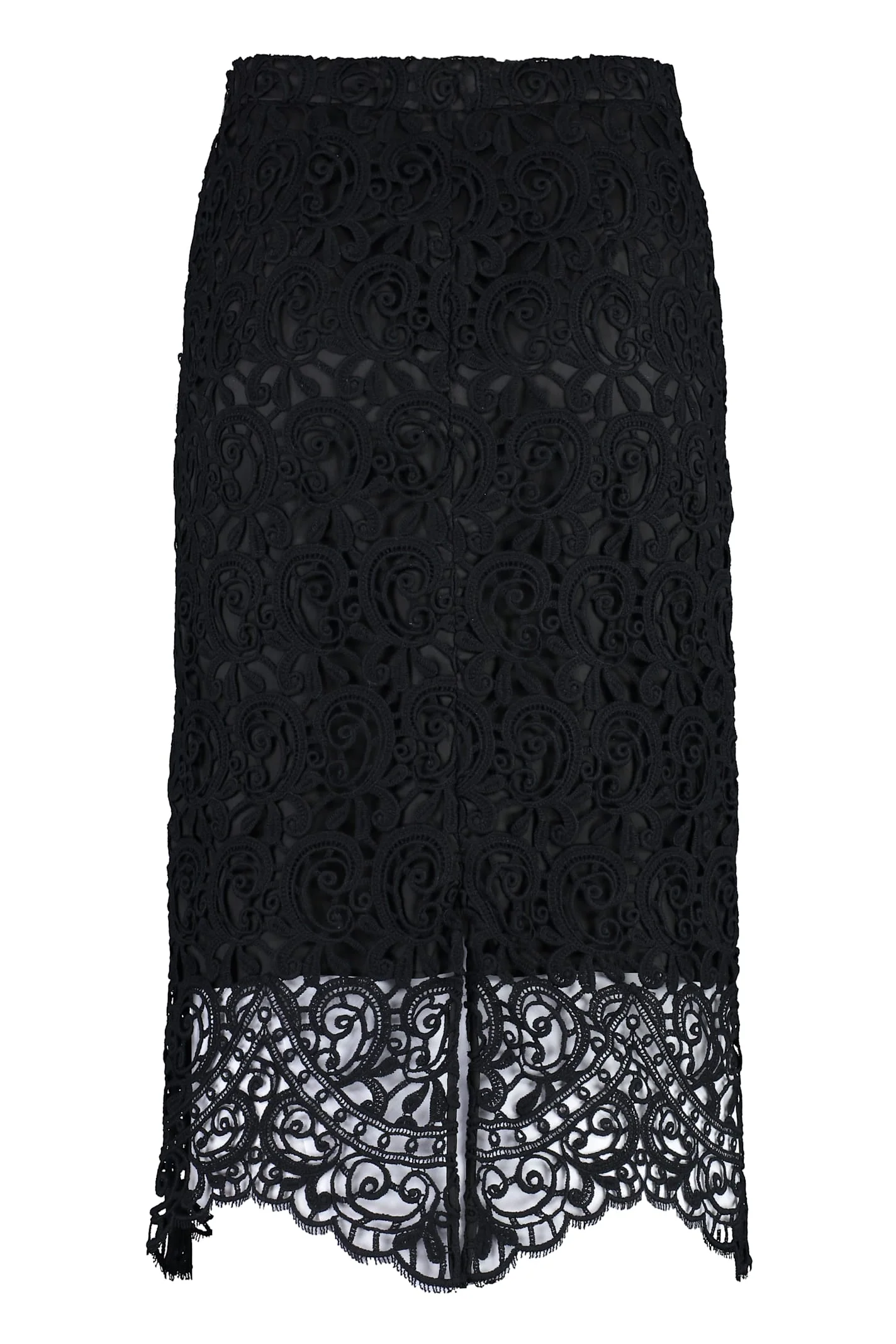 Burberry Lace Skirt - Blue - Image 2