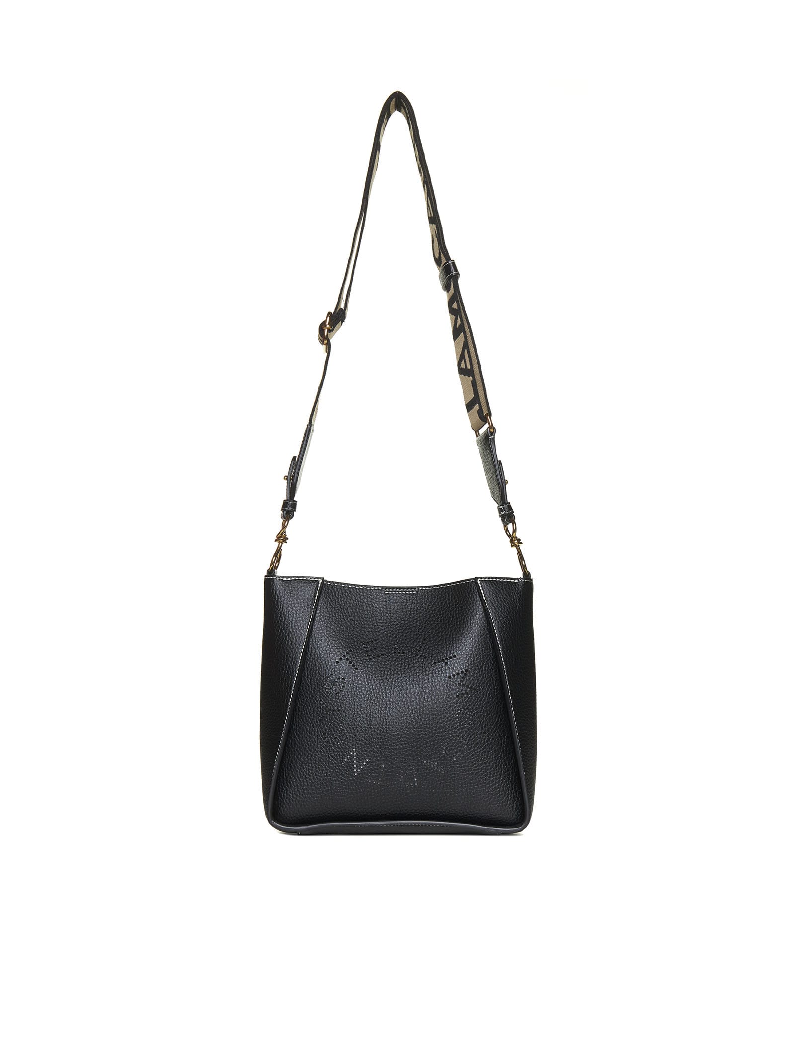 STELLA MCCARTNEY Stella Logo Crossbody Bag - Black