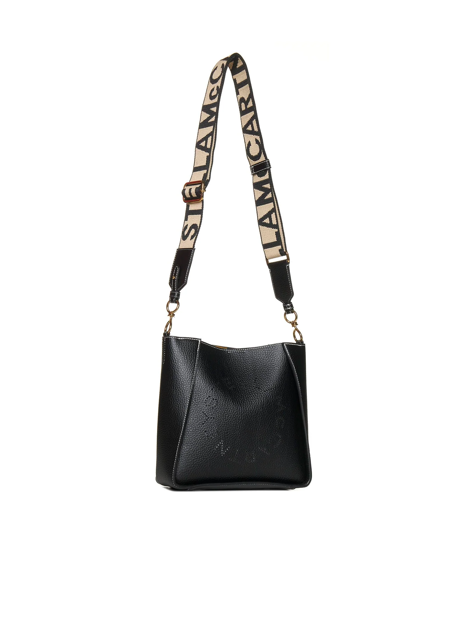 STELLA MCCARTNEY Stella Logo Crossbody Bag - Black - Image 2