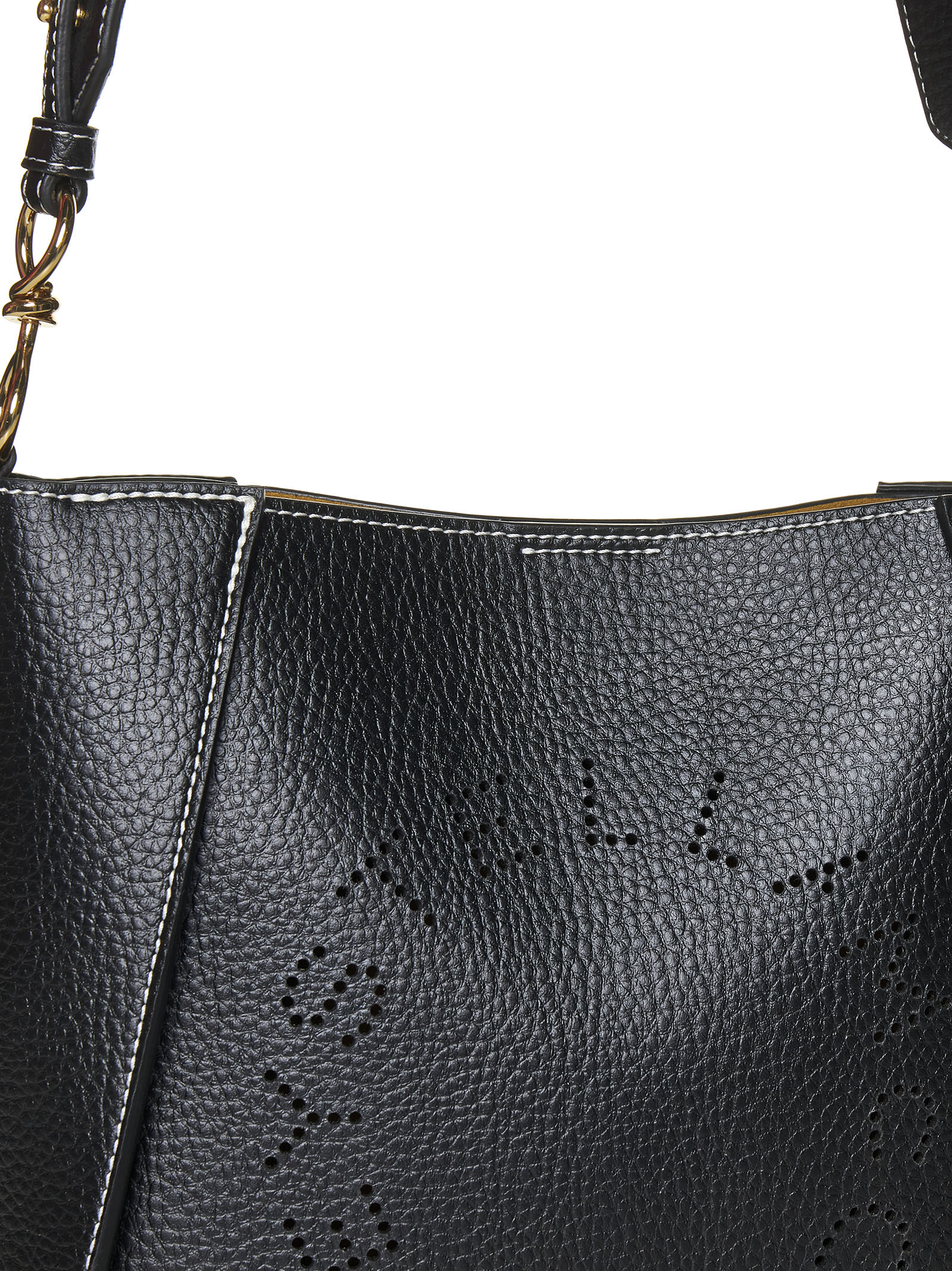 STELLA MCCARTNEY Stella Logo Crossbody Bag - Black - Image 4