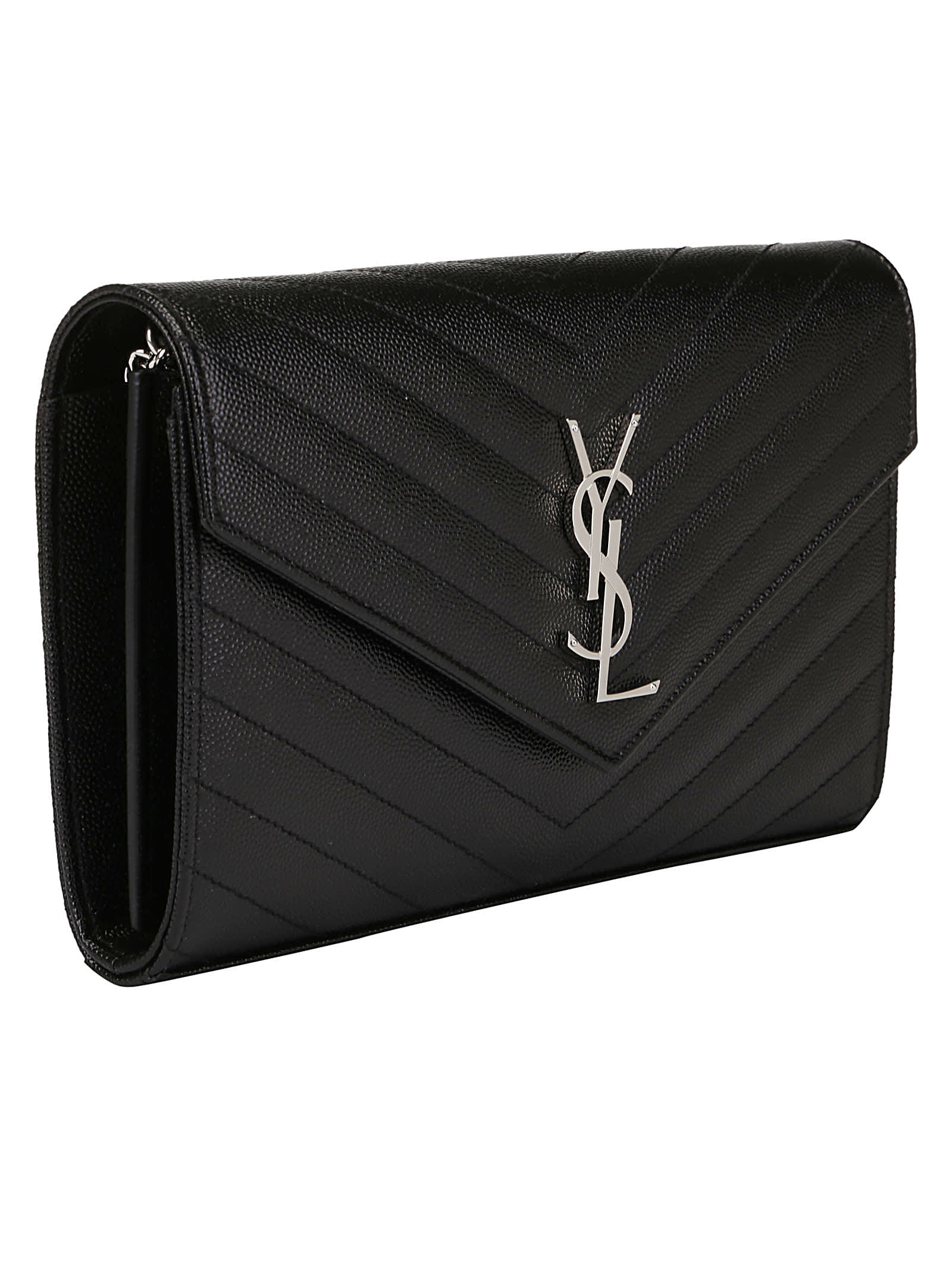 Saint Laurent Cassandre Shoulder Bag - Nero - Image 2