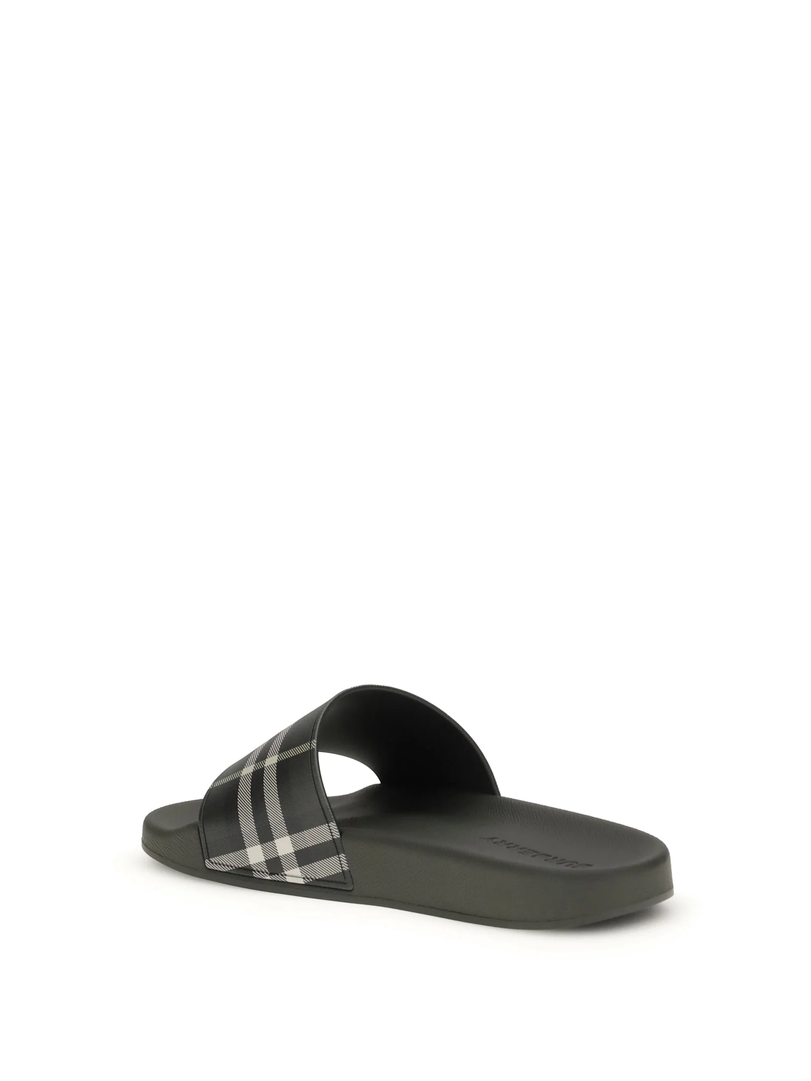 Burberry Rubber Check Slippers - Image 3