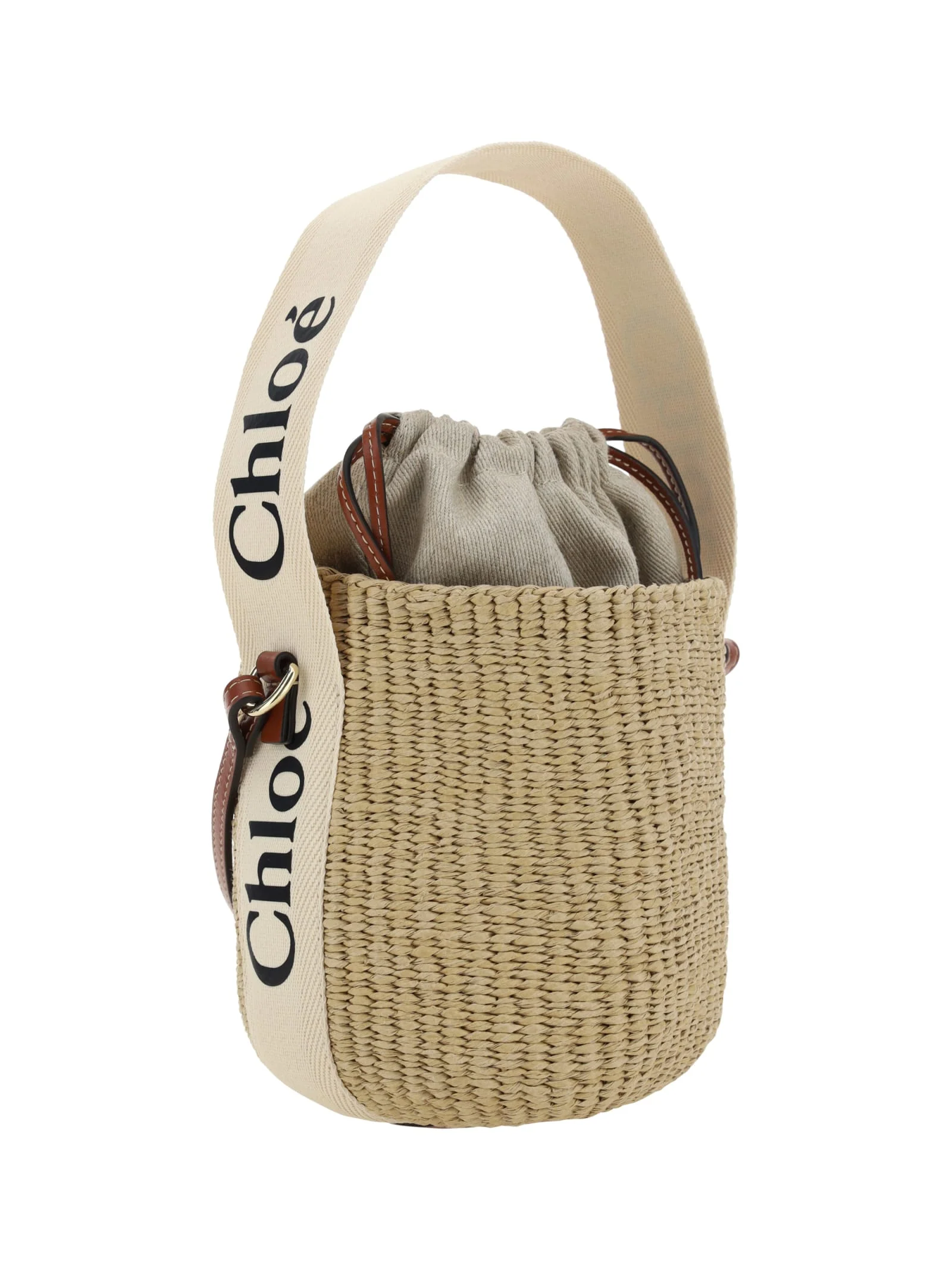 Chloé Sense Bucket Bag - White - Image 2
