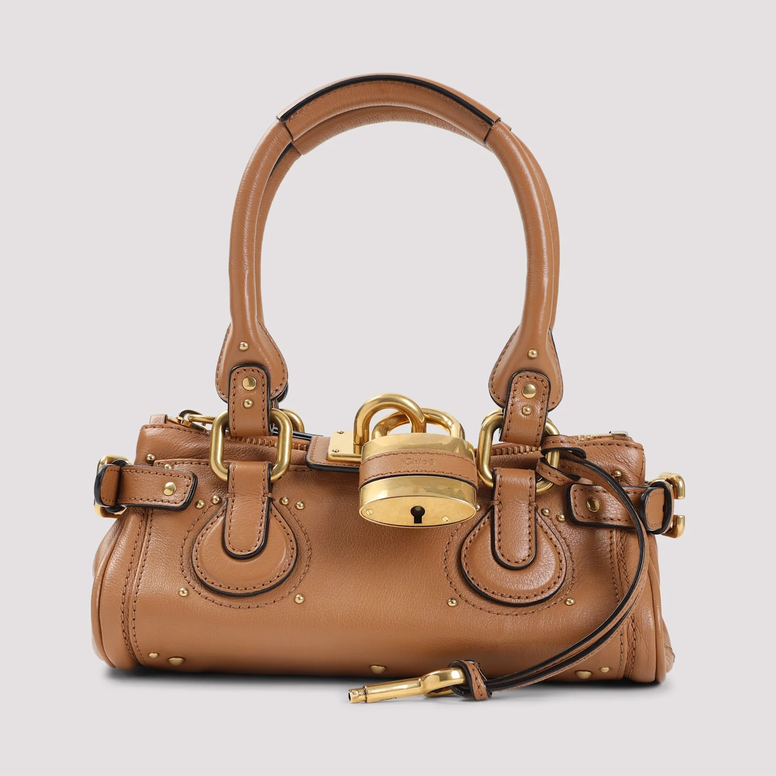 Chloé Paddington Handbag - Mustang Brown - Image 3