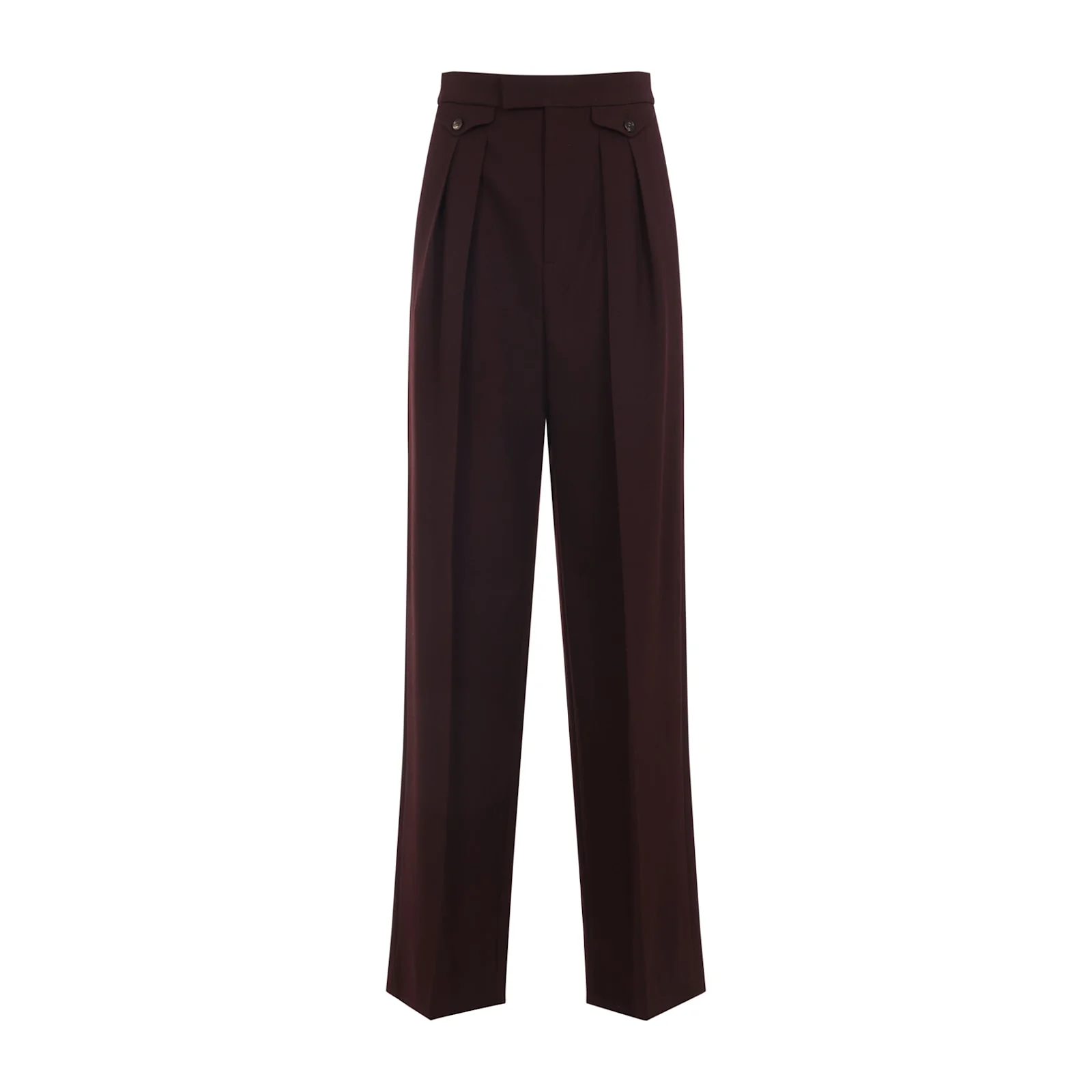 Chloé Chlo Wool Pants - B Deep Purple - Image 2