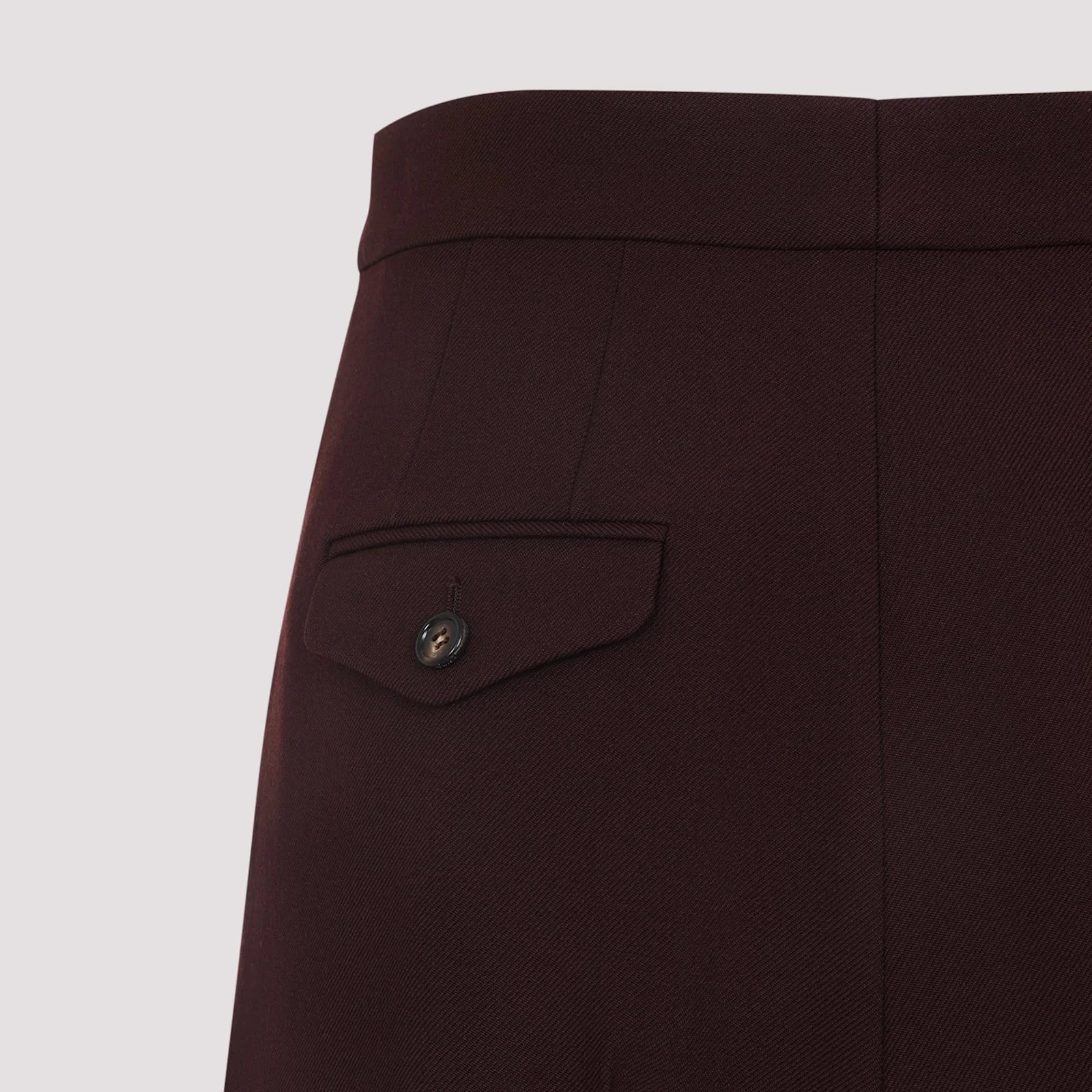 Chloé Chlo Wool Pants - B Deep Purple - Image 5