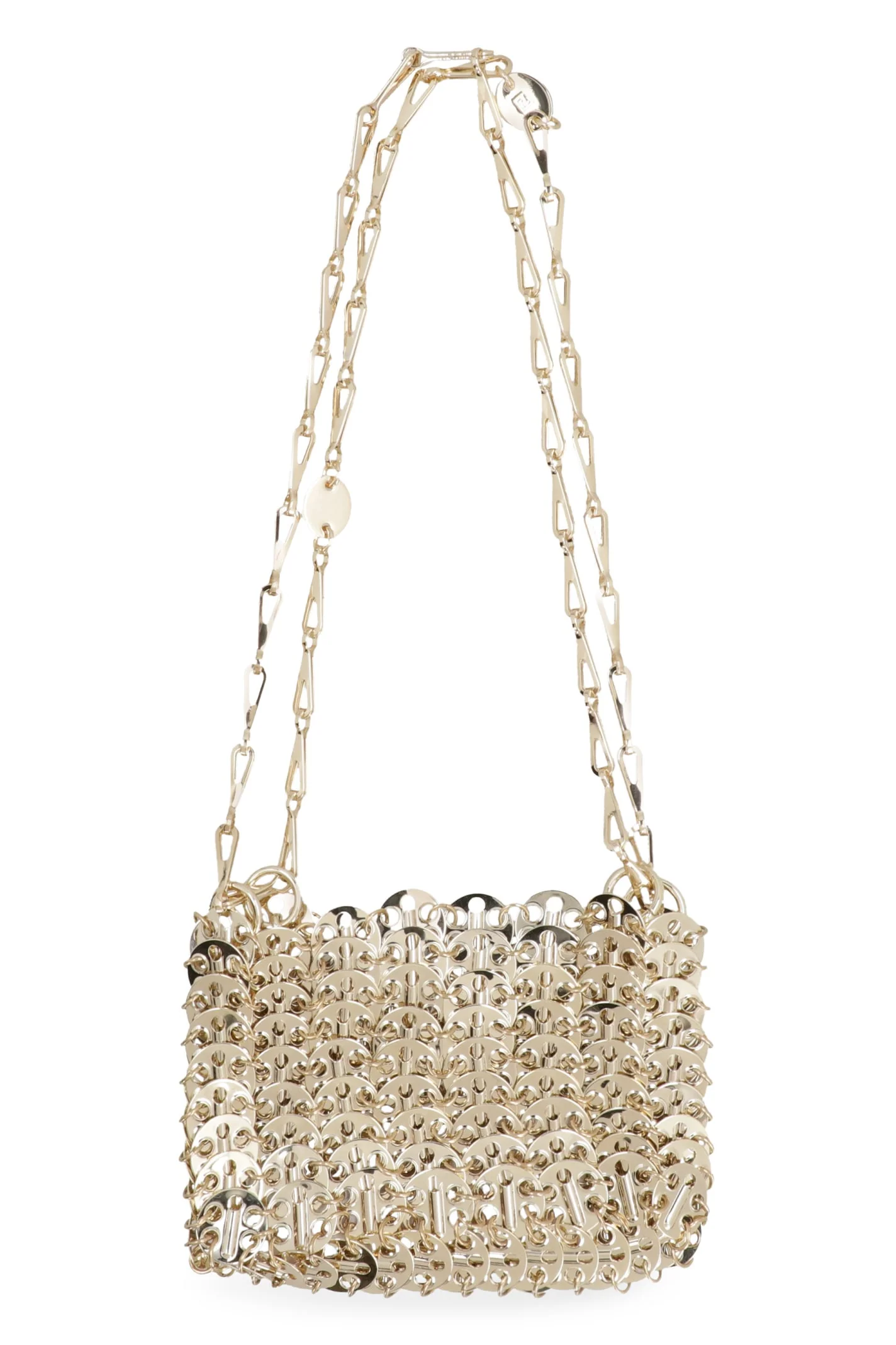 Rabanne Iconic 1969 Nano Shoulder Bag - Gold - Image 2