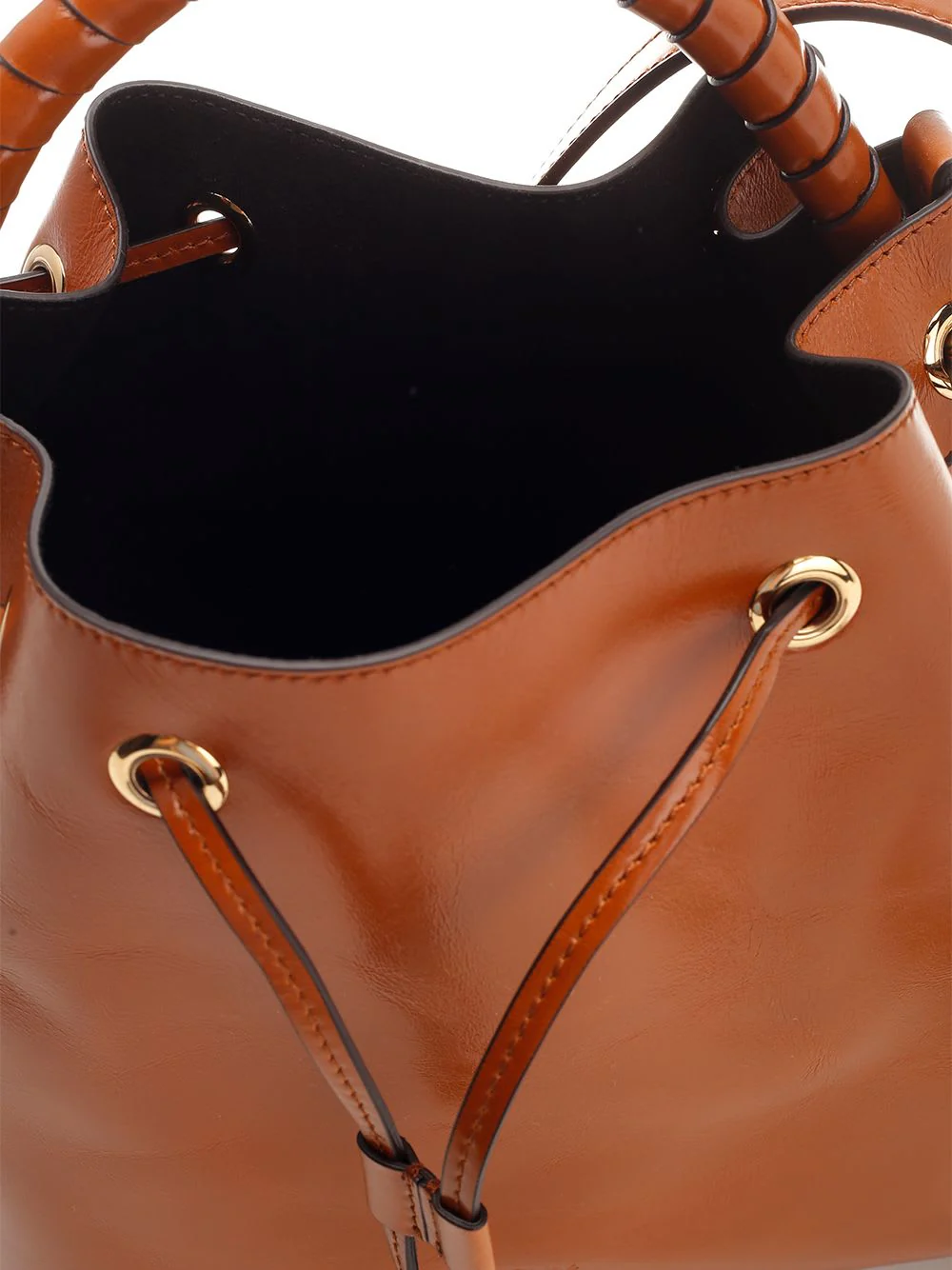 Chloé Marcie Bucket Bag - Brown - Image 4