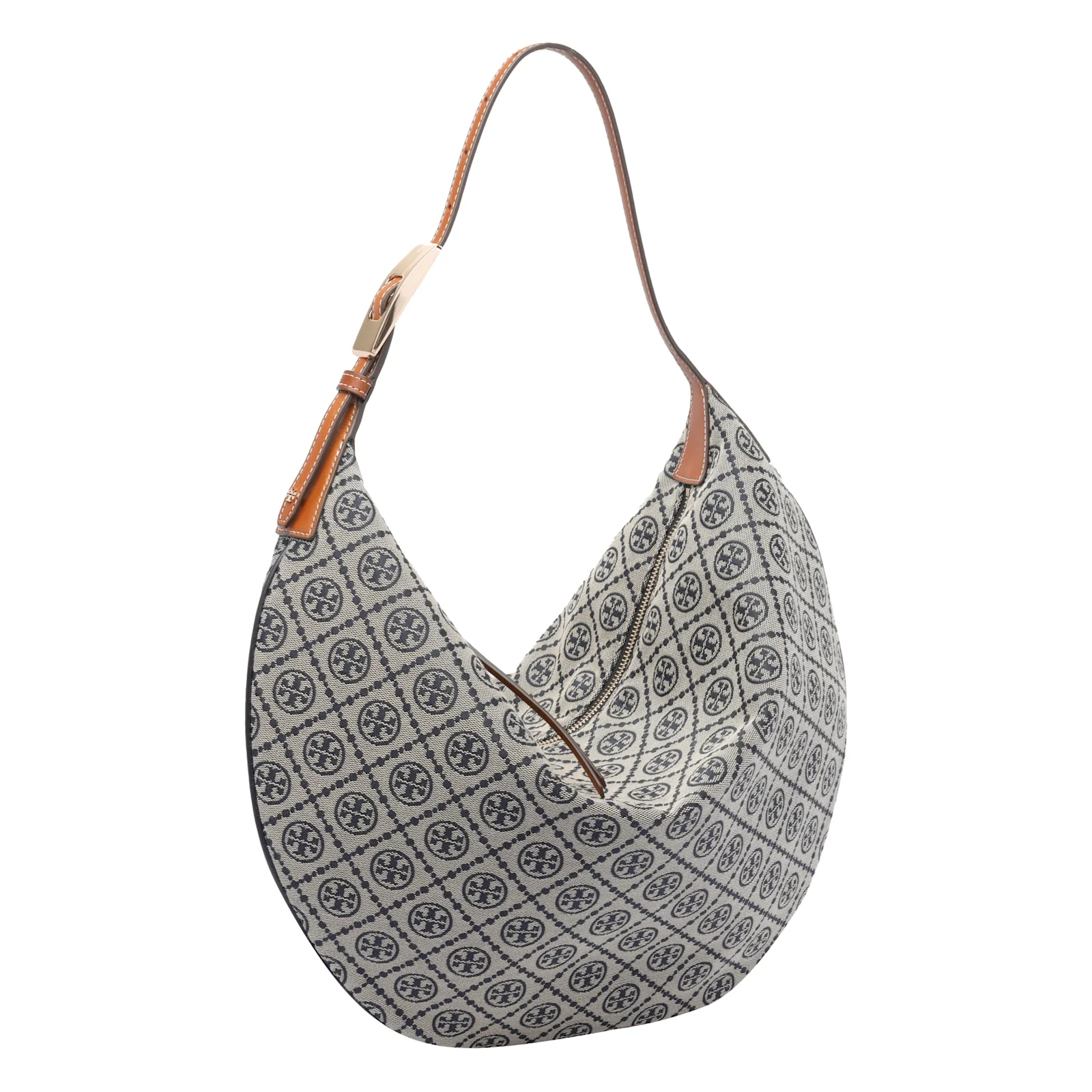 Tory Burch T Monogram Balloon Shoulder Bag - Torynavy - Image 2