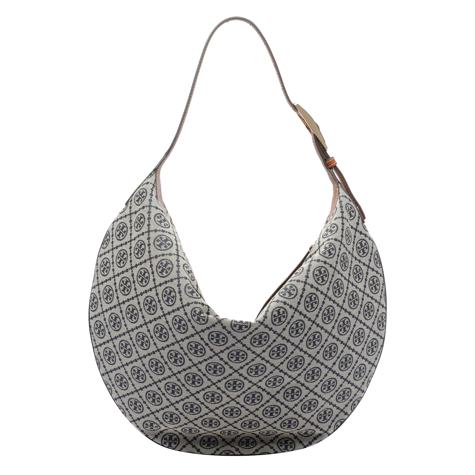 Tory Burch T Monogram Balloon Shoulder Bag - Torynavy - Image 3