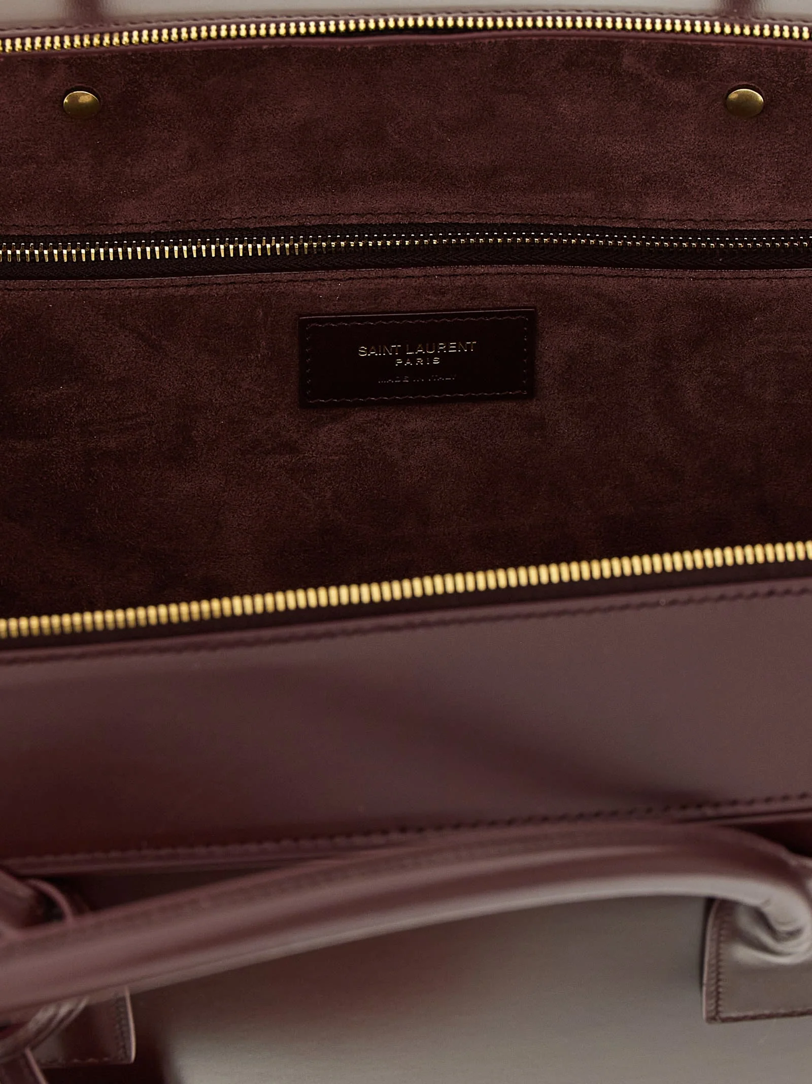Saint Laurent Sac De Jour In Box Shoulder Bag - Red - Image 4