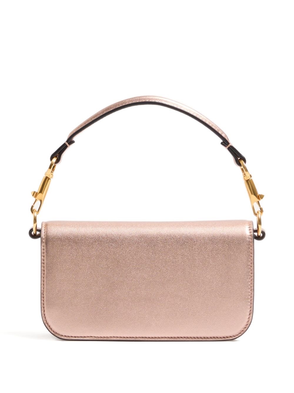 Valentino Garavani Loc Small Leather Shoulder Bag - Pink - Image 5