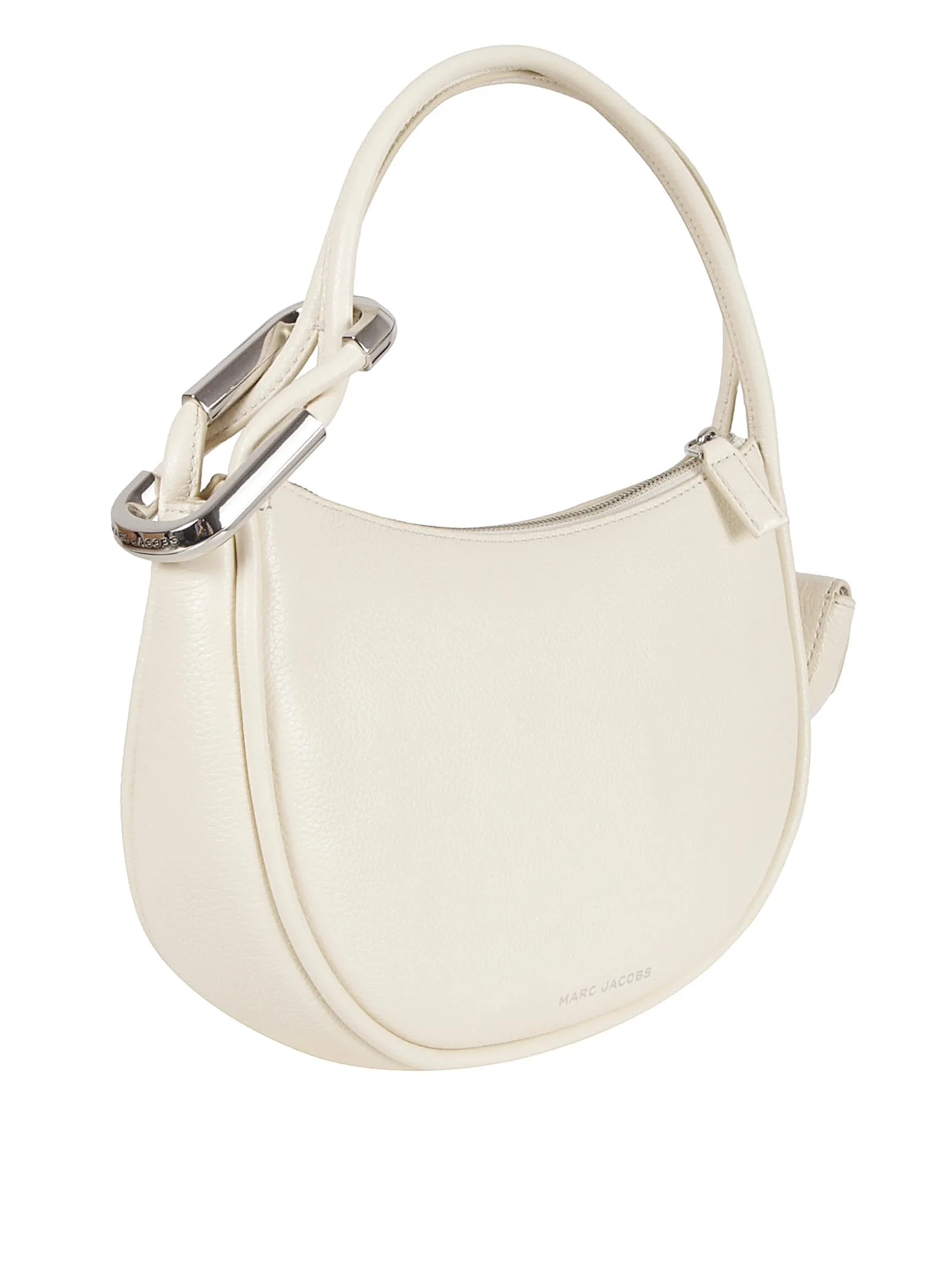 Marc Jacobs The Dual Hobo Bag Shoulder Bag - Cloud White - Image 3