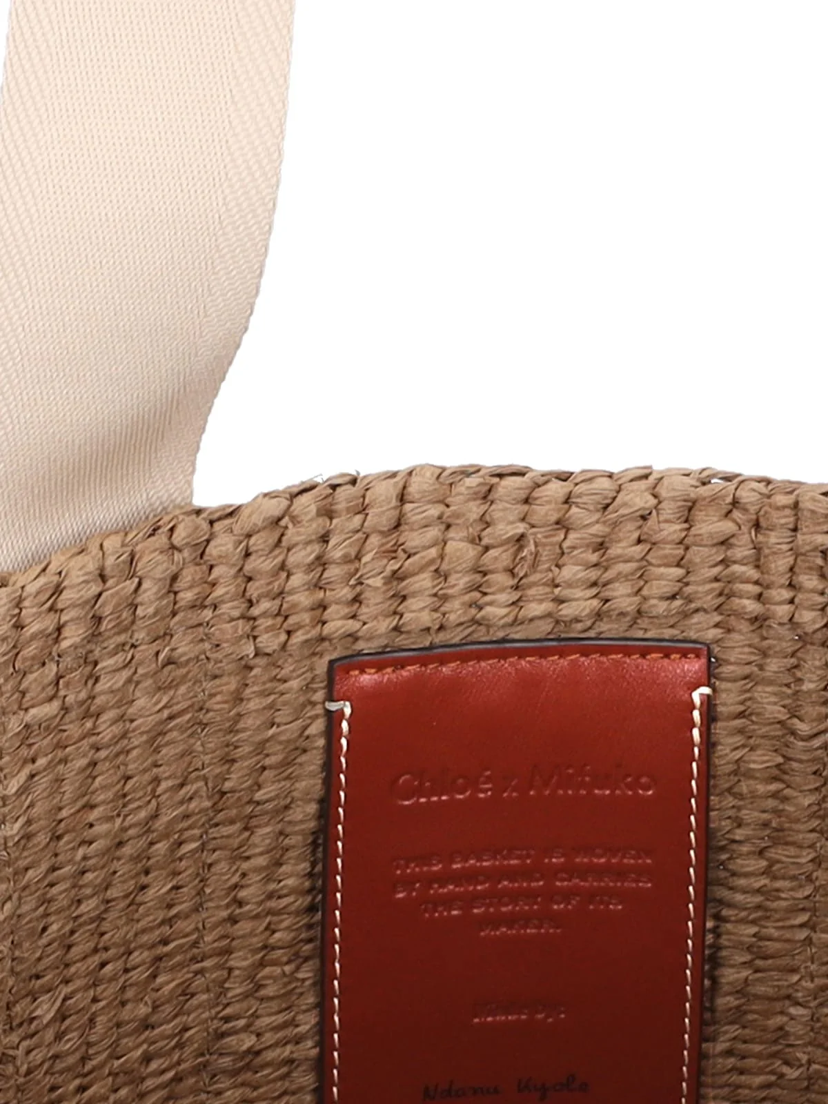 Chloé Woody Tote Bag - Bianco - Image 4