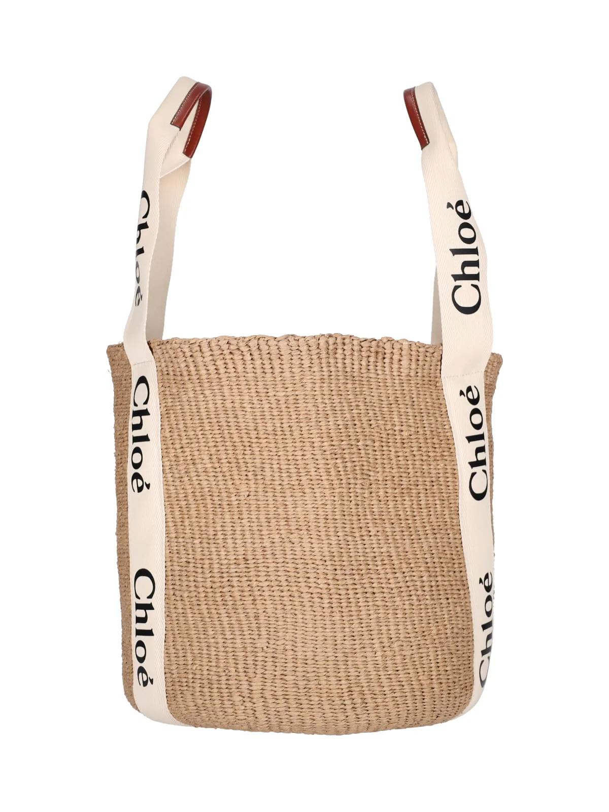 Chloé Woody Tote Bag - Bianco - Image 5