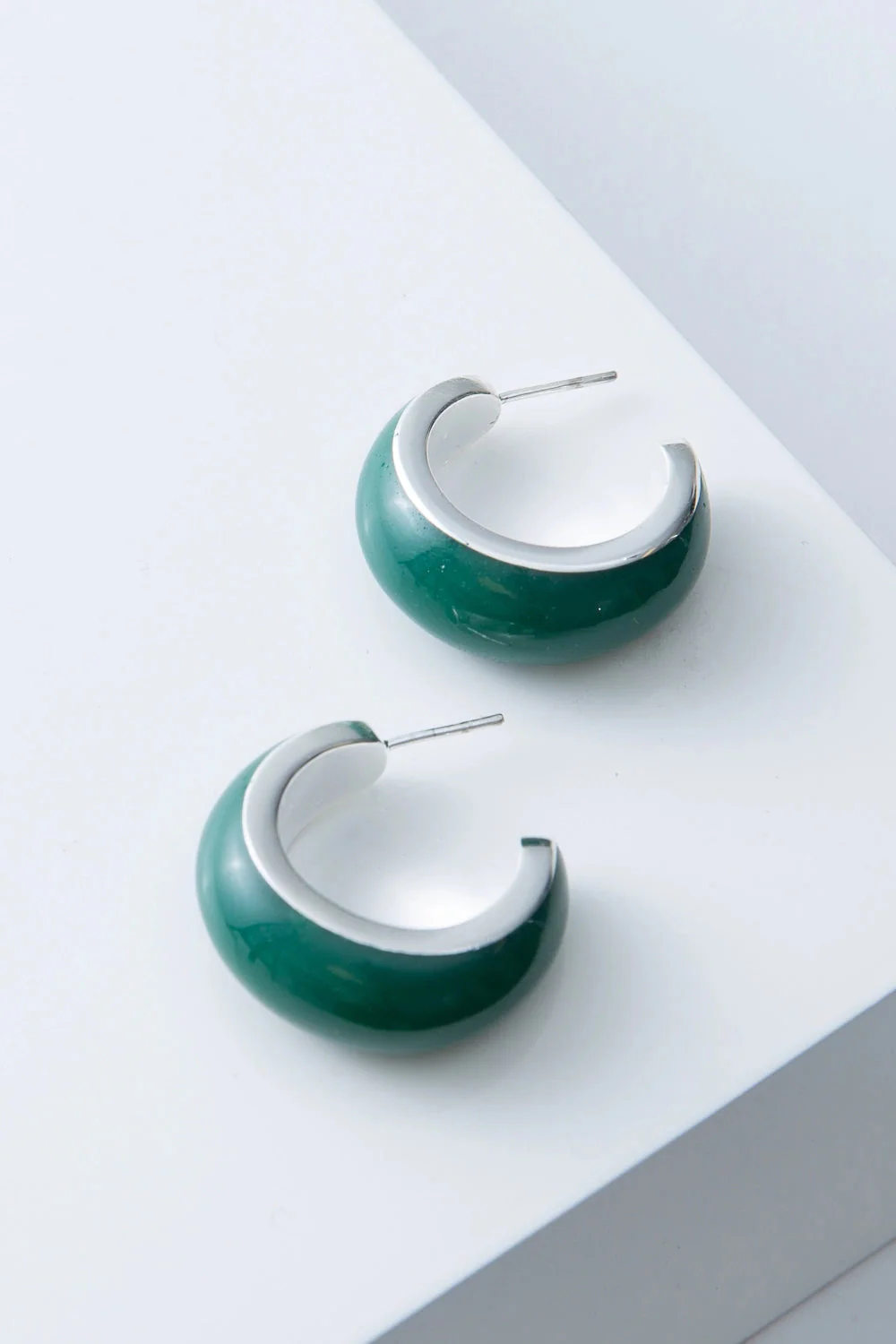 Noonday Collection Jasper Hoops Earrings