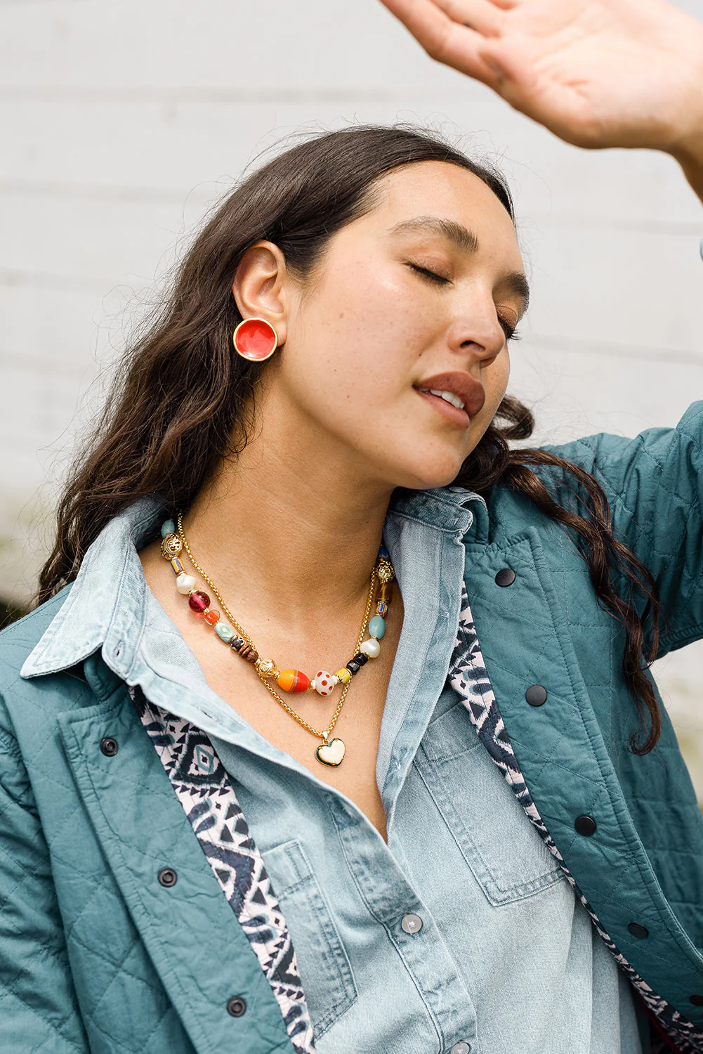 Noonday Collection Mini Halo Earrings - Image 3