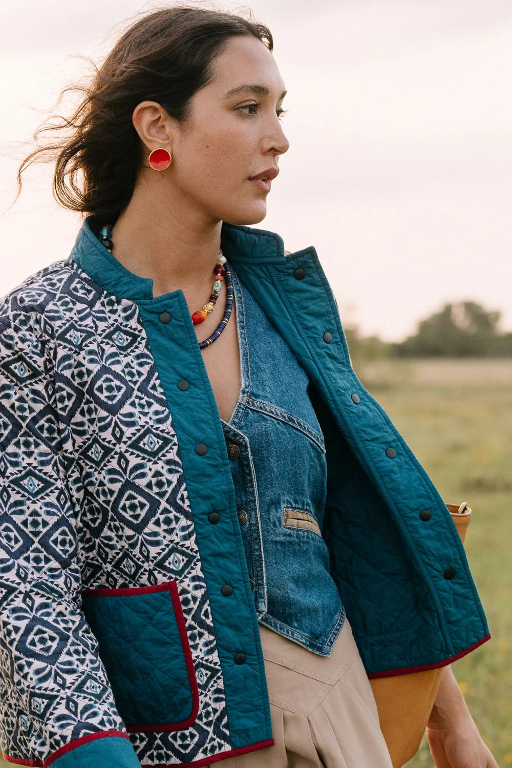 Noonday Collection Mini Halo Earrings - Image 4