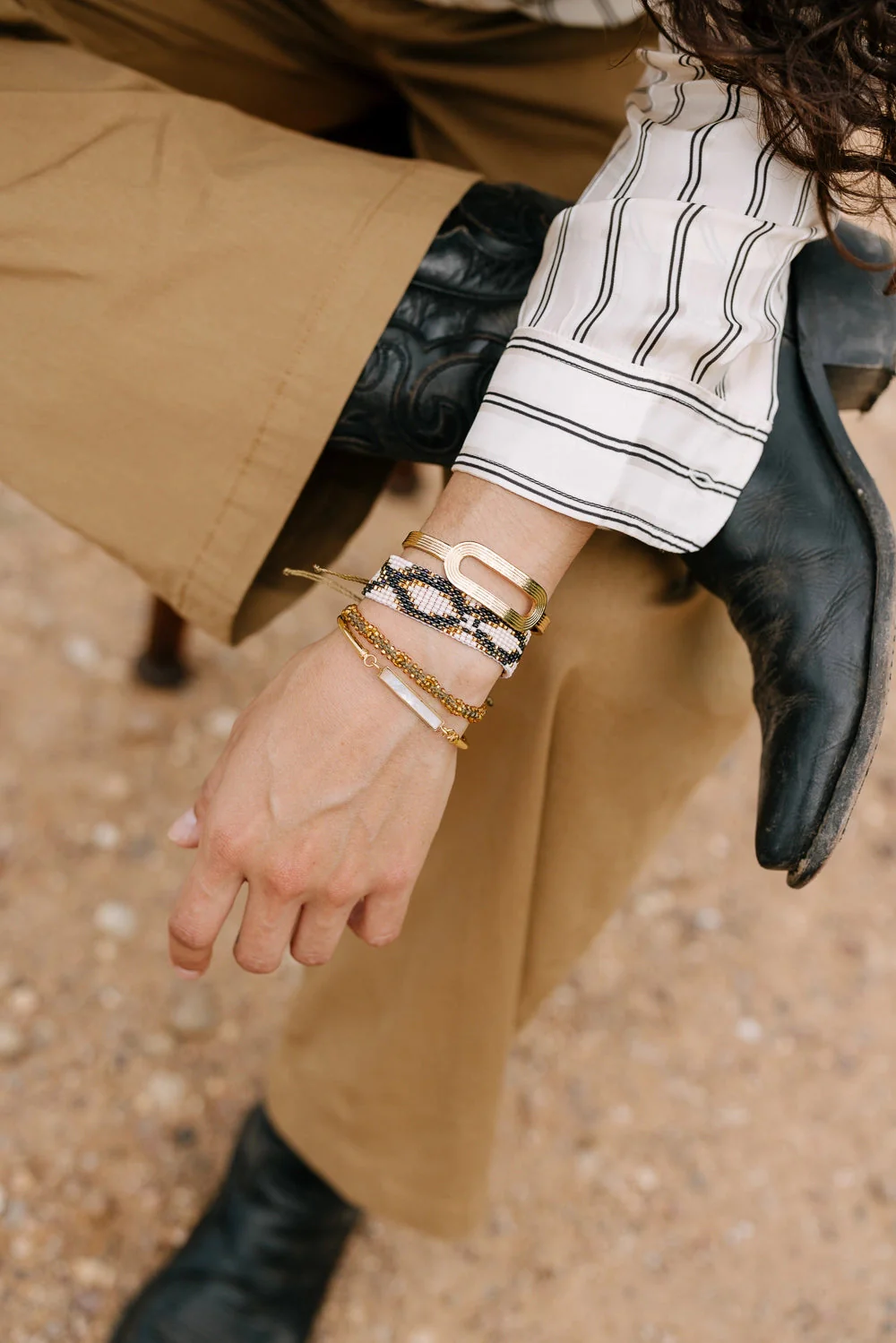 Noonday Collection Serpiente Bracelet Set - Image 2