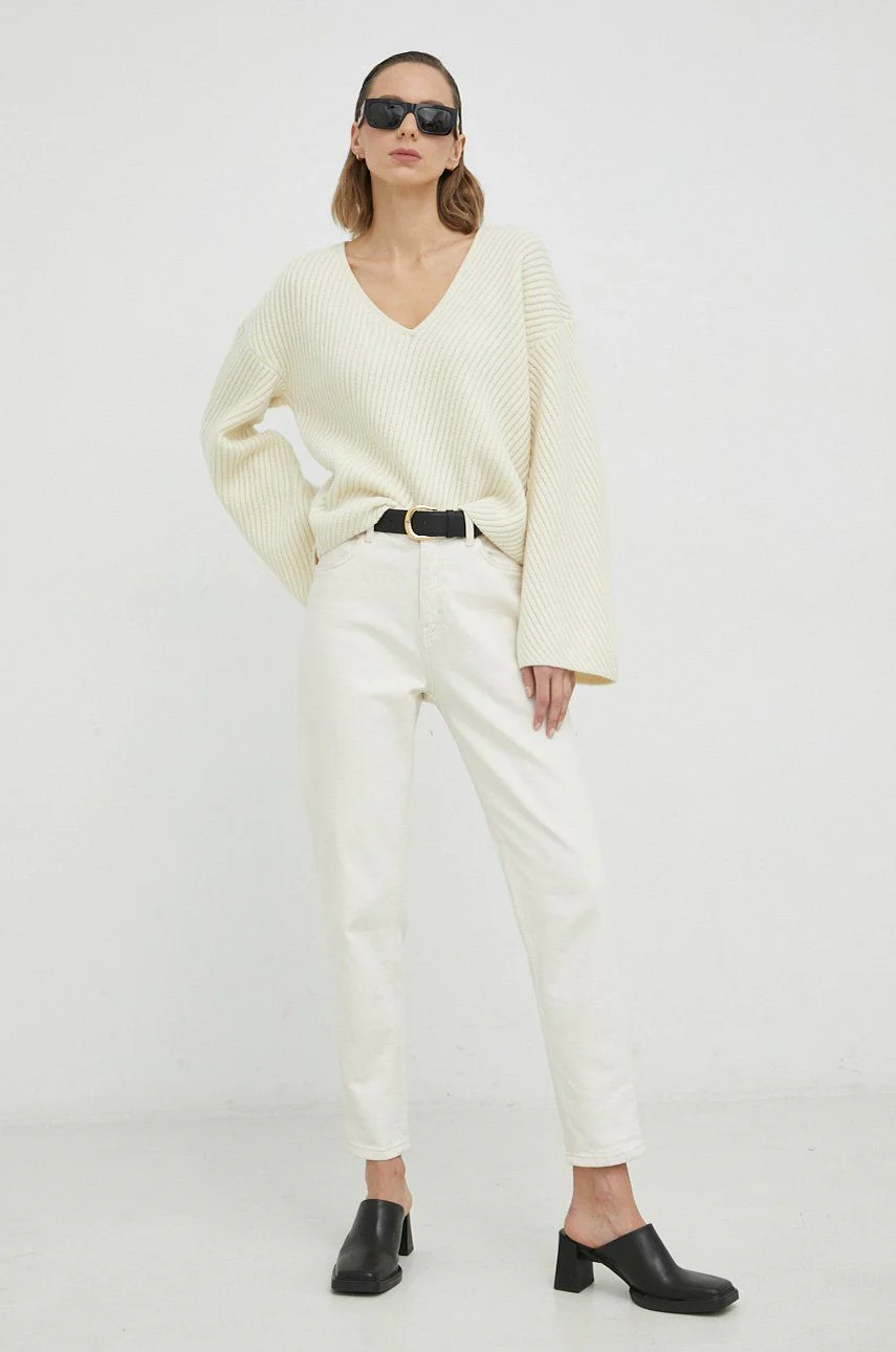 By Malene Birger V-Neck Sweater - Image 2