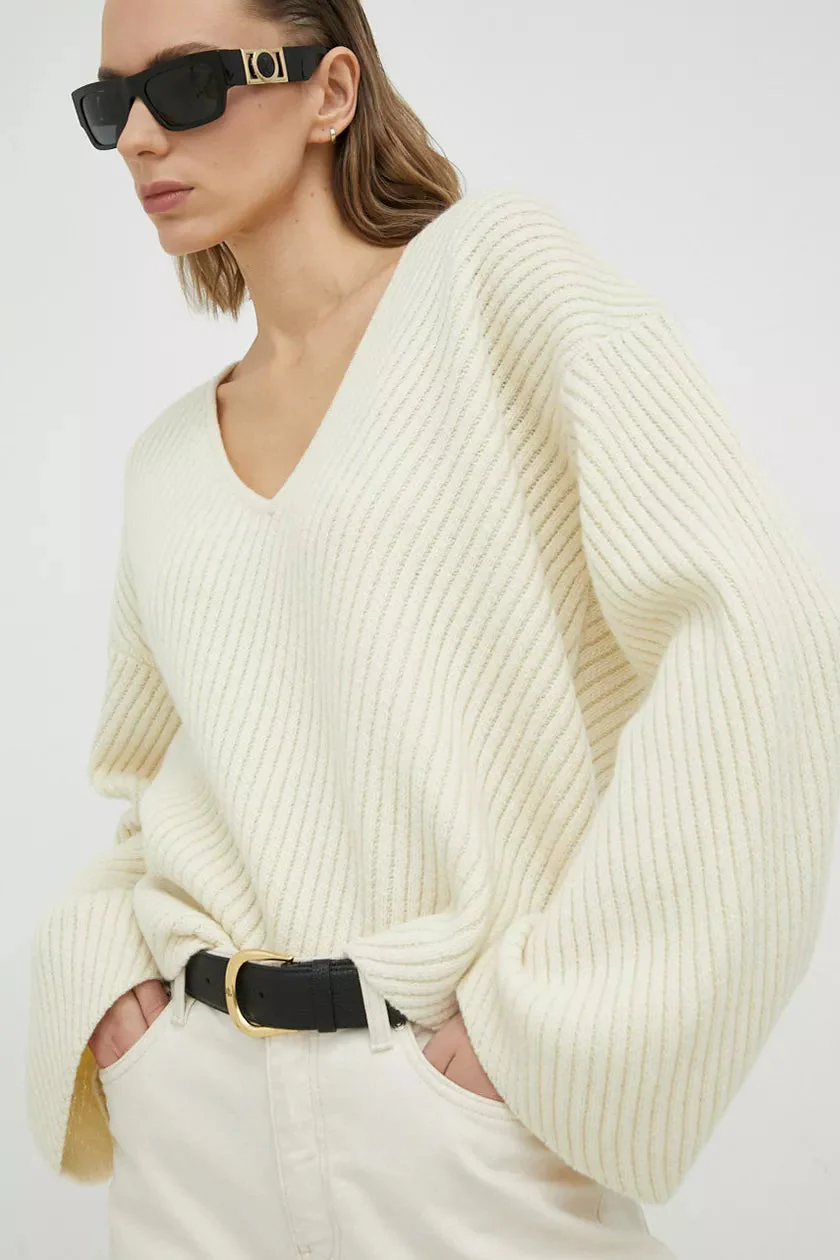 By Malene Birger V-Neck Sweater - Image 3