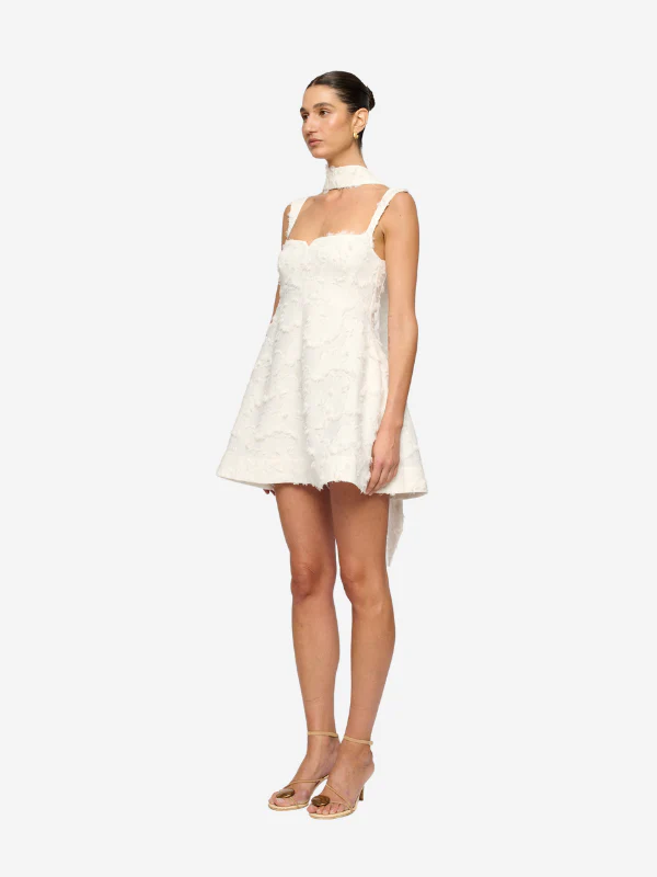 Clea Rue Jacquard Mini Dress - Image 3