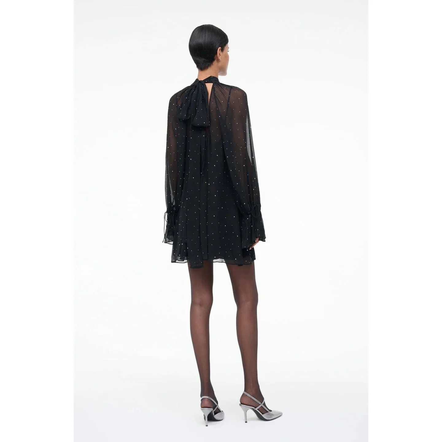 Staud Roux Dress - Black - Image 3