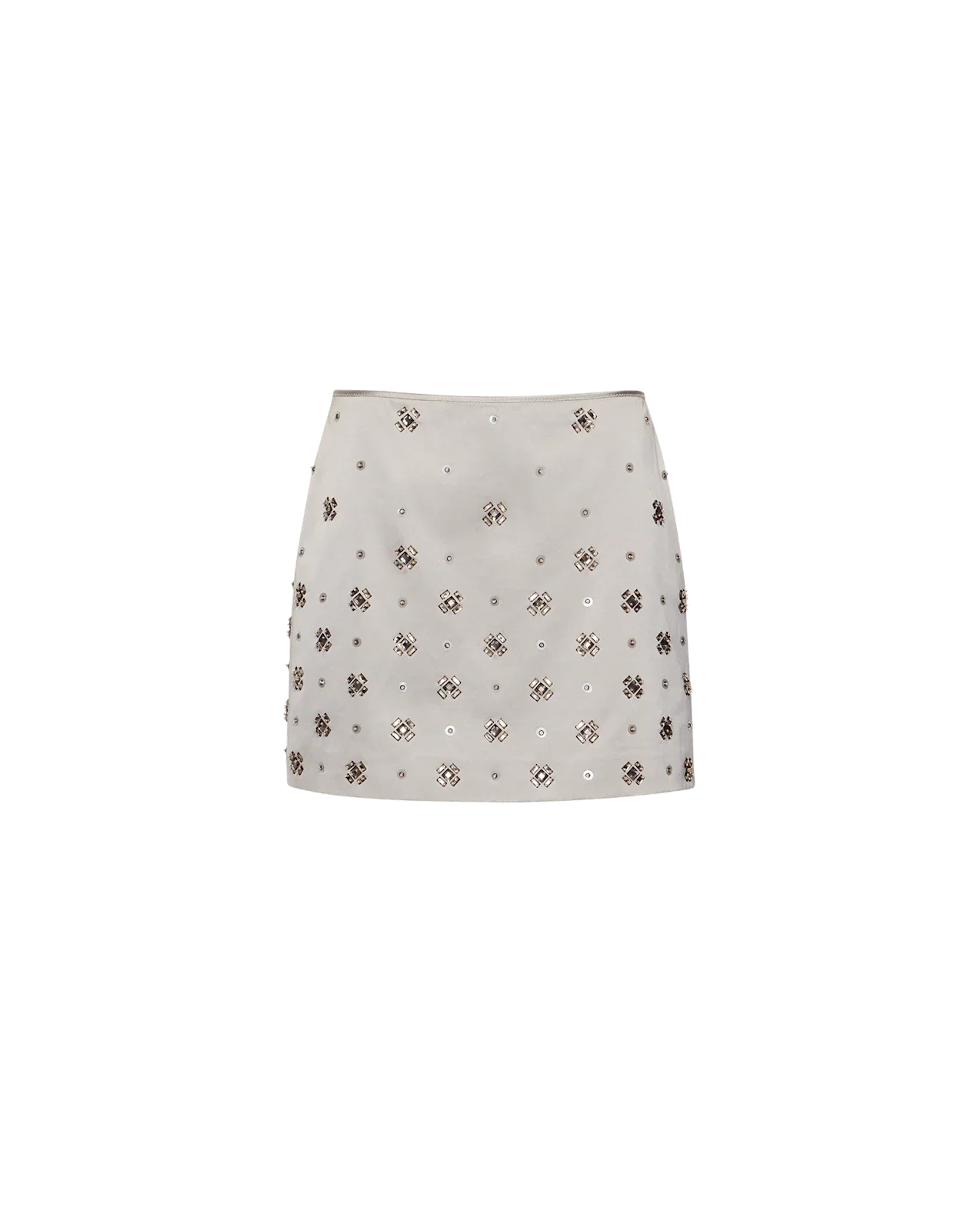 Veronica Beard Olenna Hand-Embroidered Skirt - Image 7