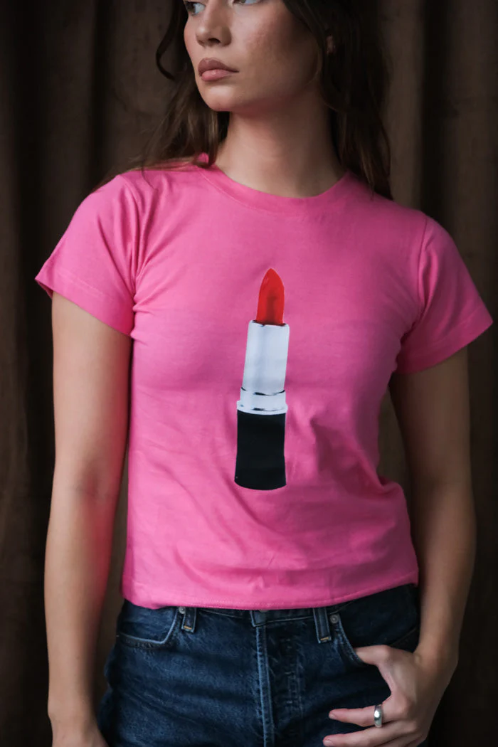 Tyler McGillivary Stella Tee - Pink/Red - Image 2