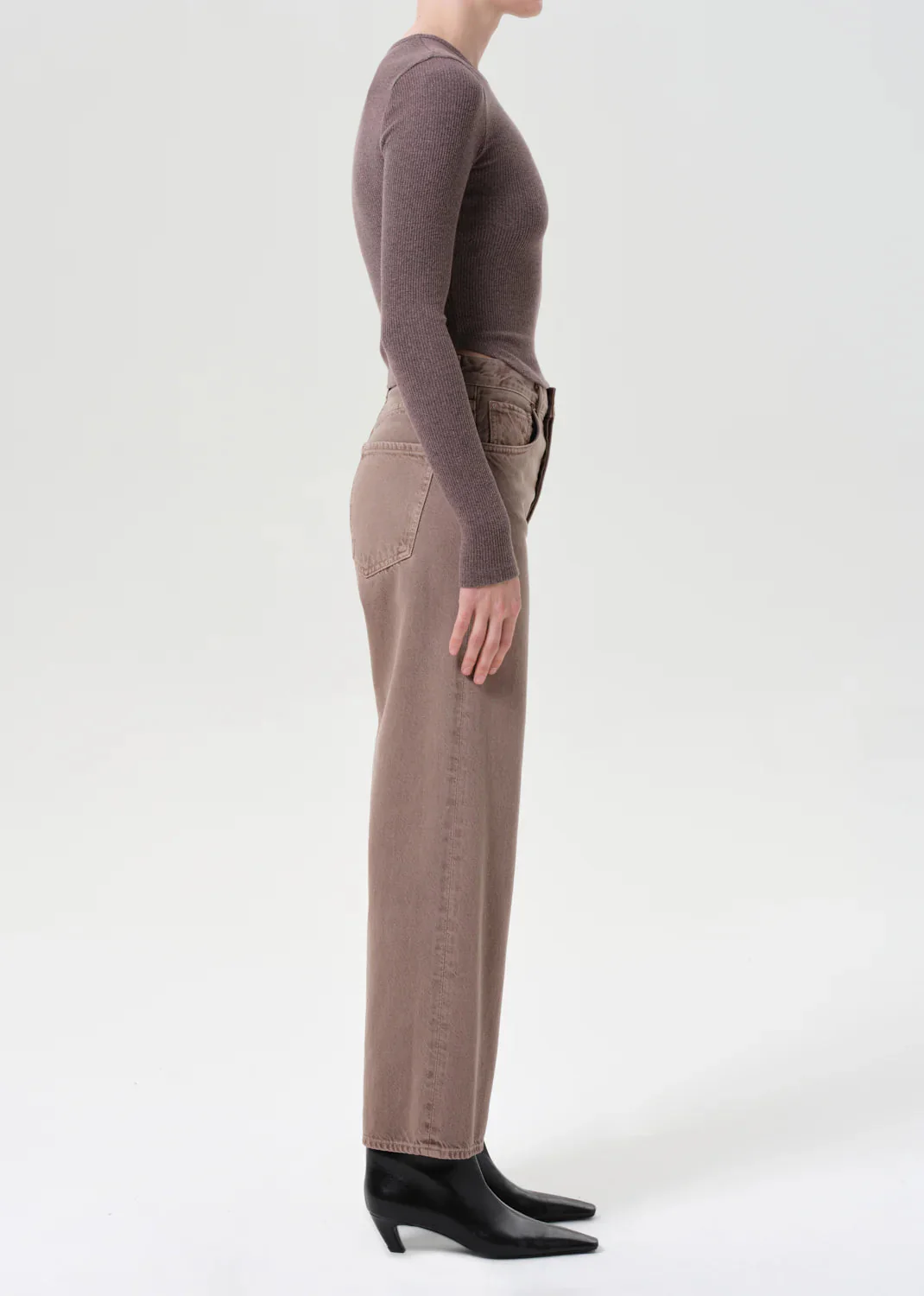 AGOLDE Ren Jeans - Ceramic Rose - Image 3
