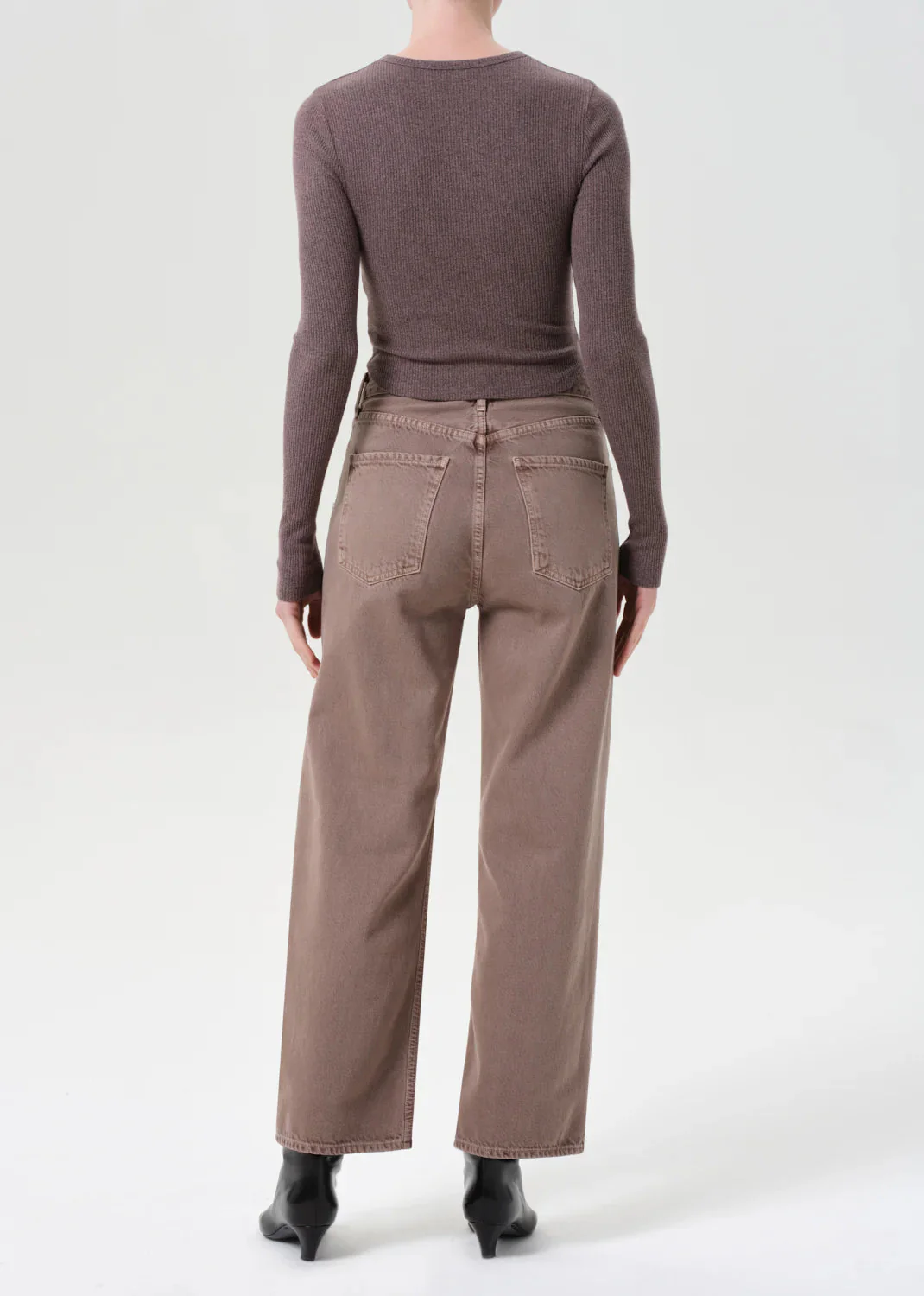 AGOLDE Ren Jeans - Ceramic Rose - Image 4