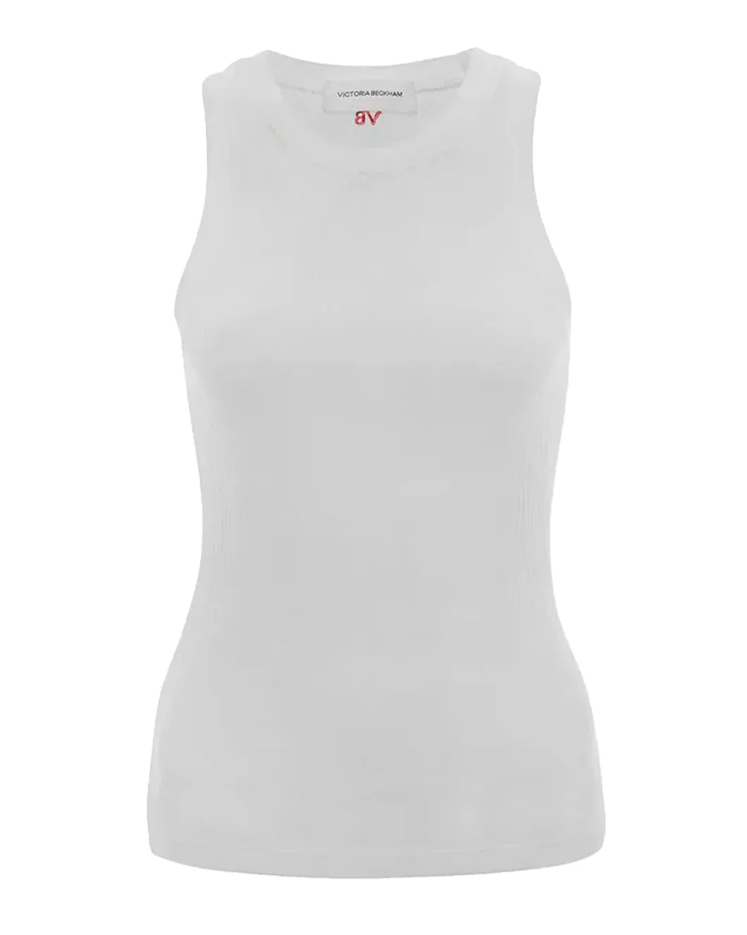 Victoria Beckham Rib Tank - White