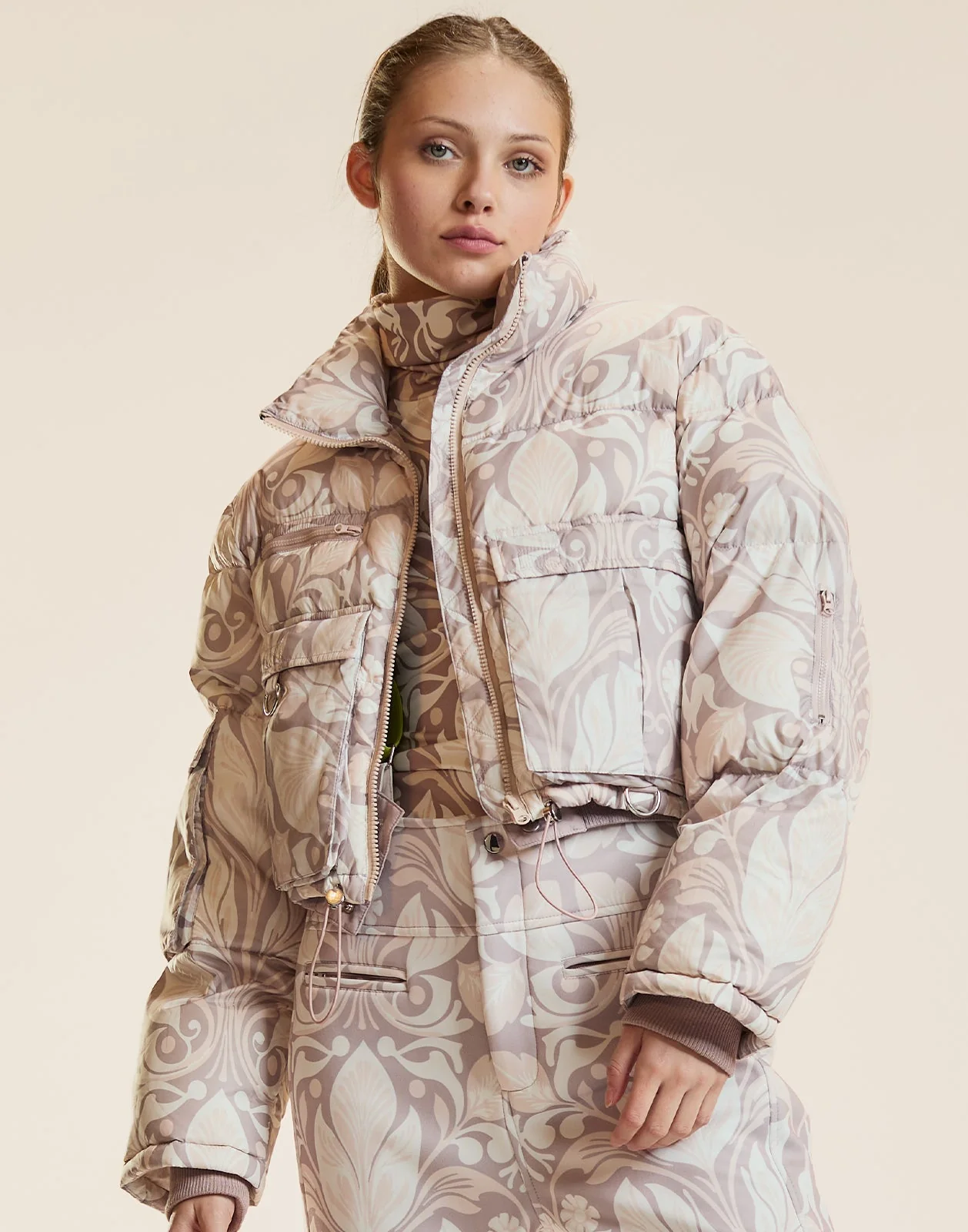 Cynthia Rowley Art Nouveau Puffer Jacket - TPMUL