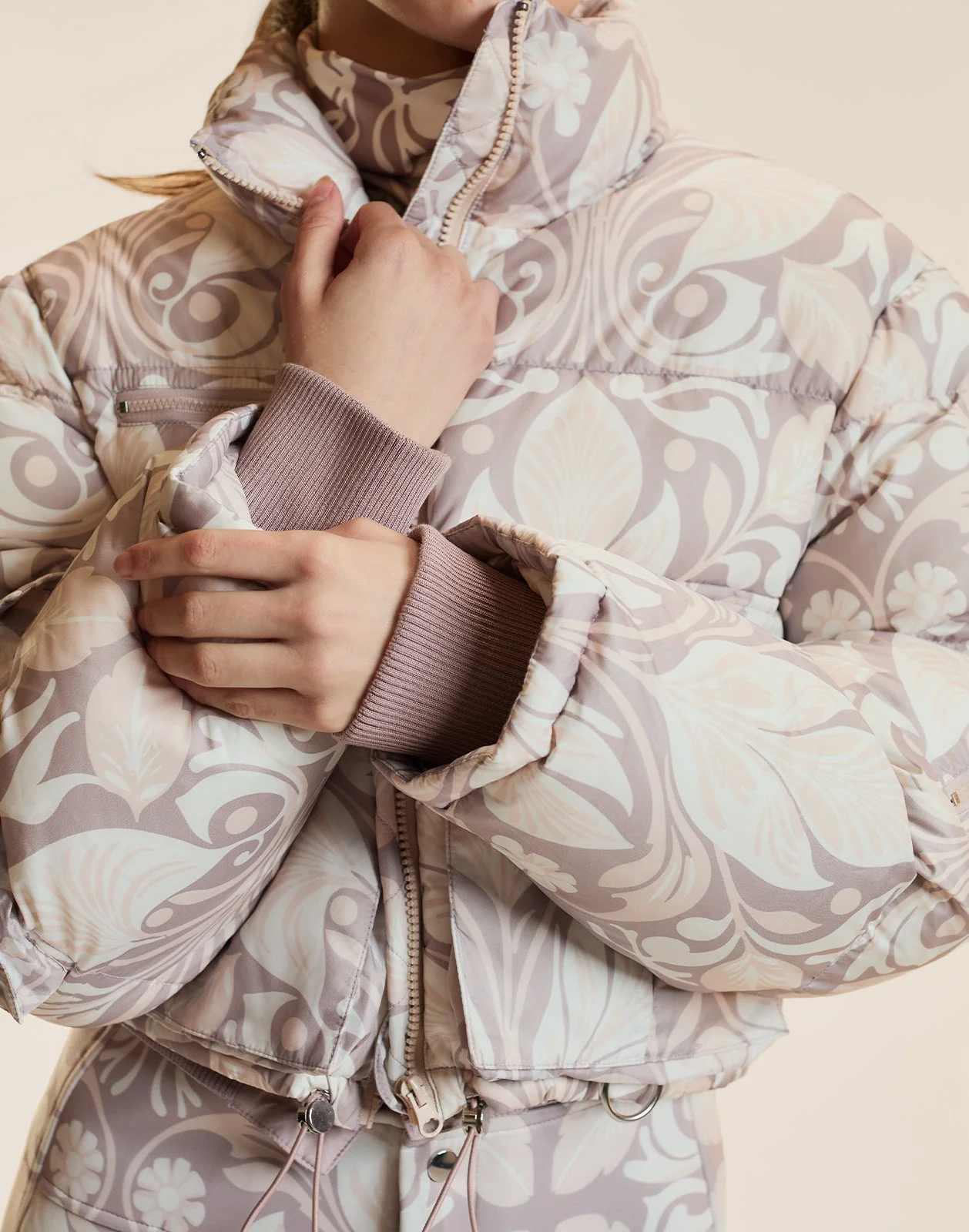 Cynthia Rowley Art Nouveau Puffer Jacket - TPMUL - Image 3