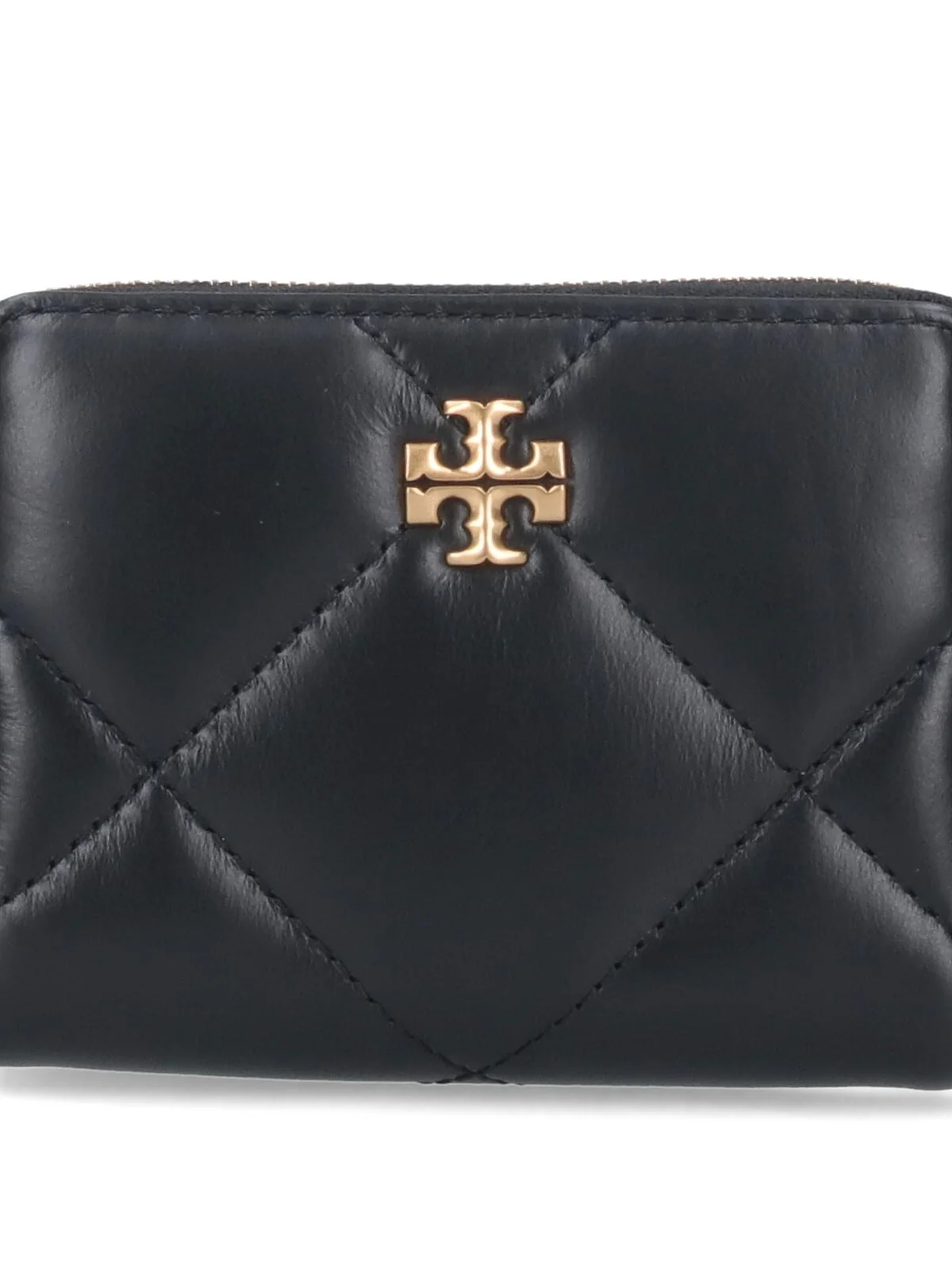Tory Burch Kira Small Zip Wallet - Black - Image 4