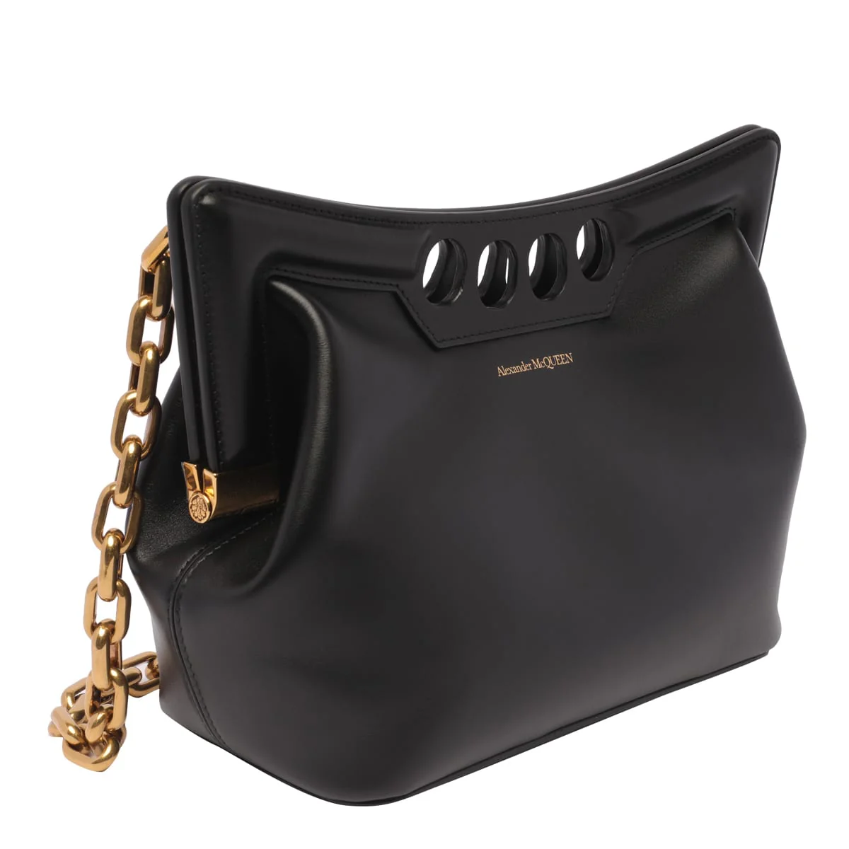 Alexander McQueen The Peak Bag Shoulder Bag - Black - Image 2