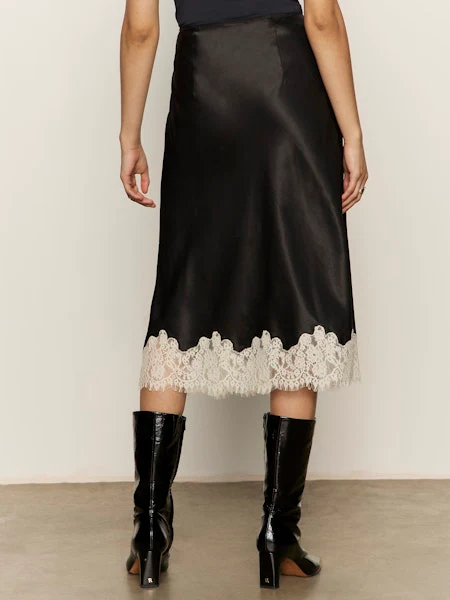 Sanctuary One of a Kind Satin Midi Skirt - Image 2