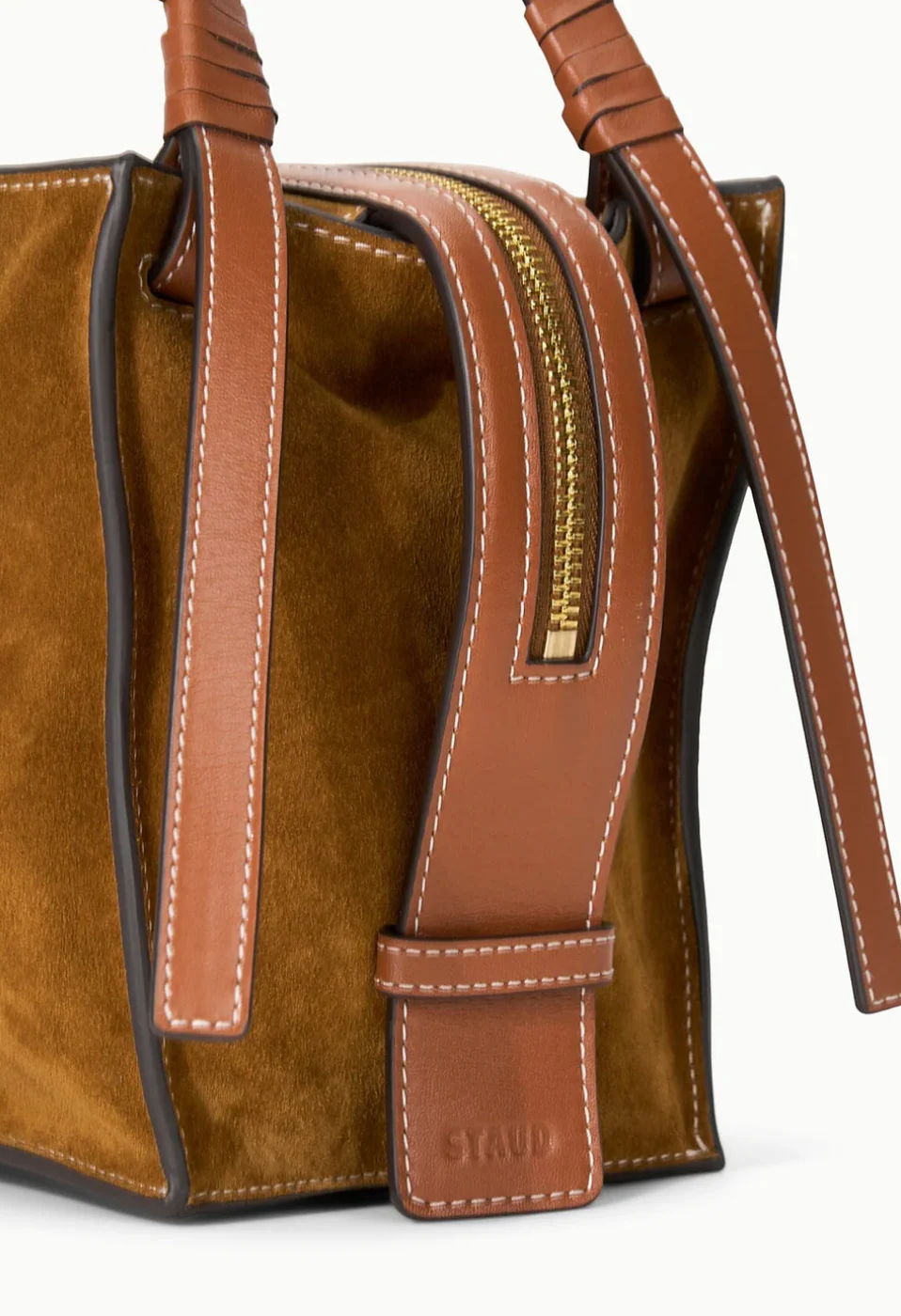 Staud Harold Suede Bag - Image 4
