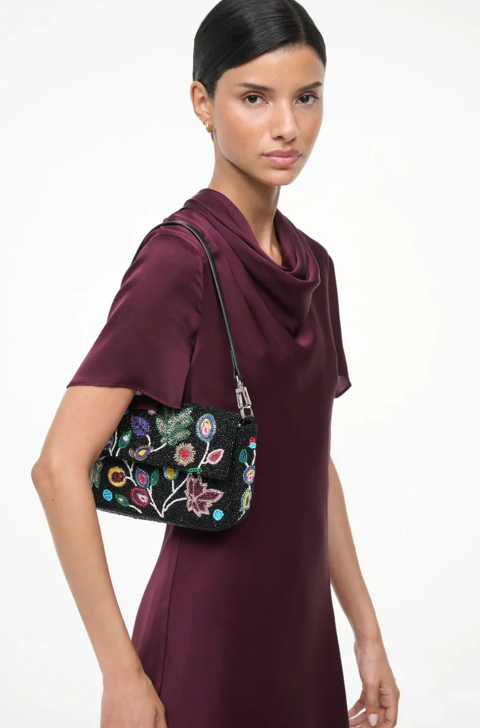 Staud Tommy Beaded Bag - Image 3
