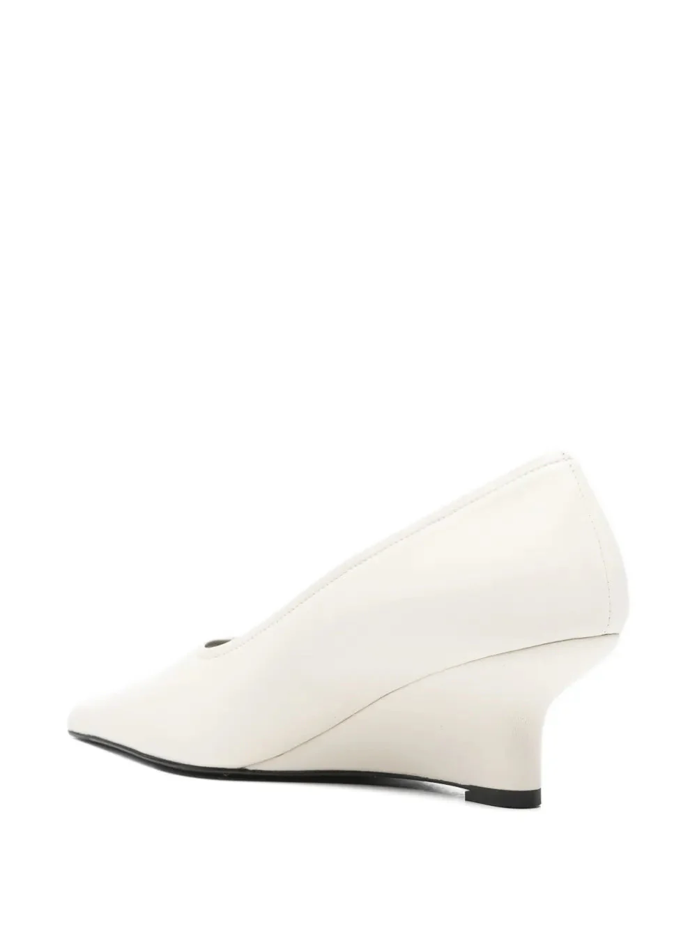 Totême Sharp Nappa Wedge Pumps - Image 3