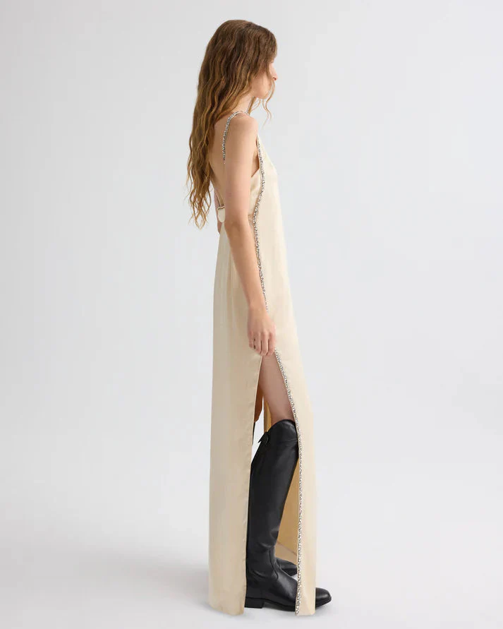 TWP It Had to be You Dress - Parchment - Image 3