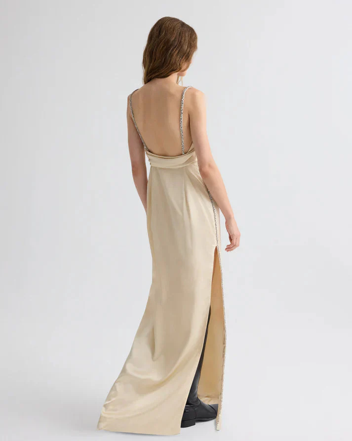 TWP It Had to be You Dress - Parchment - Image 4