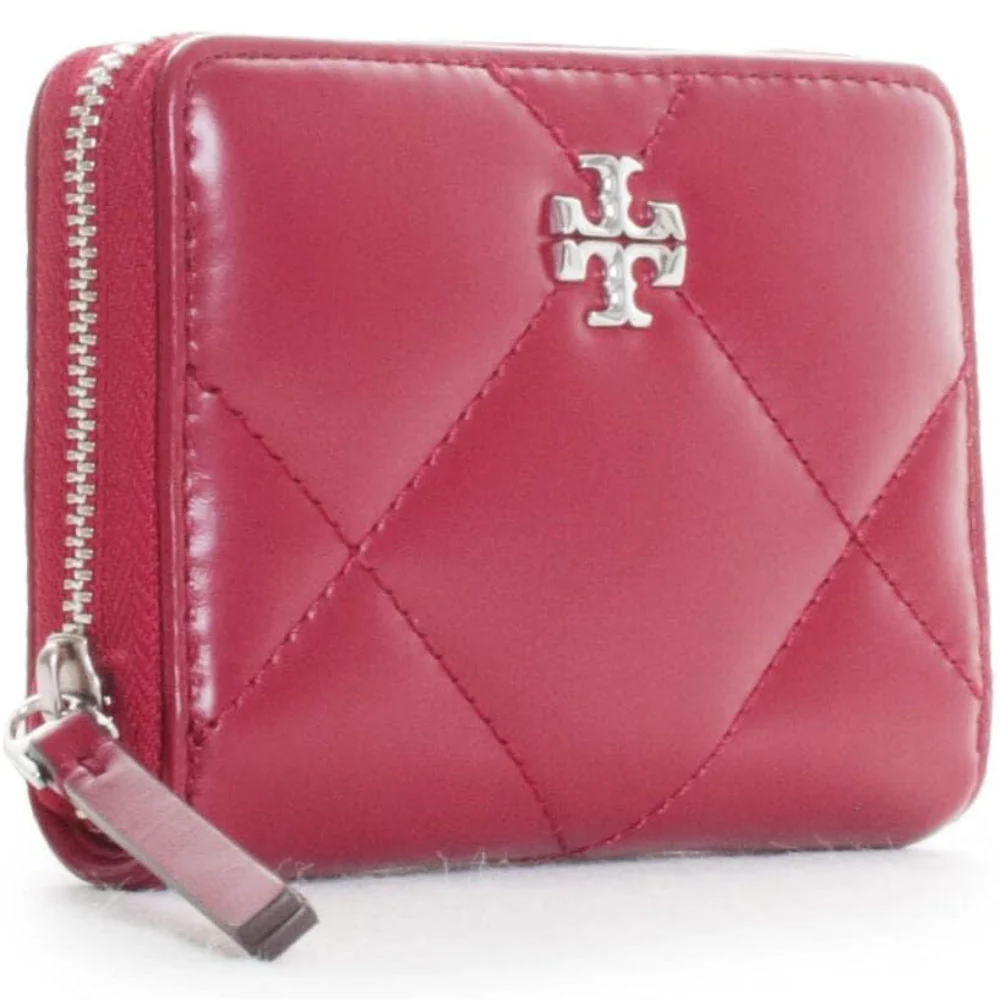 Tory Burch Kira Zip-Around Wallet - Red - Image 2