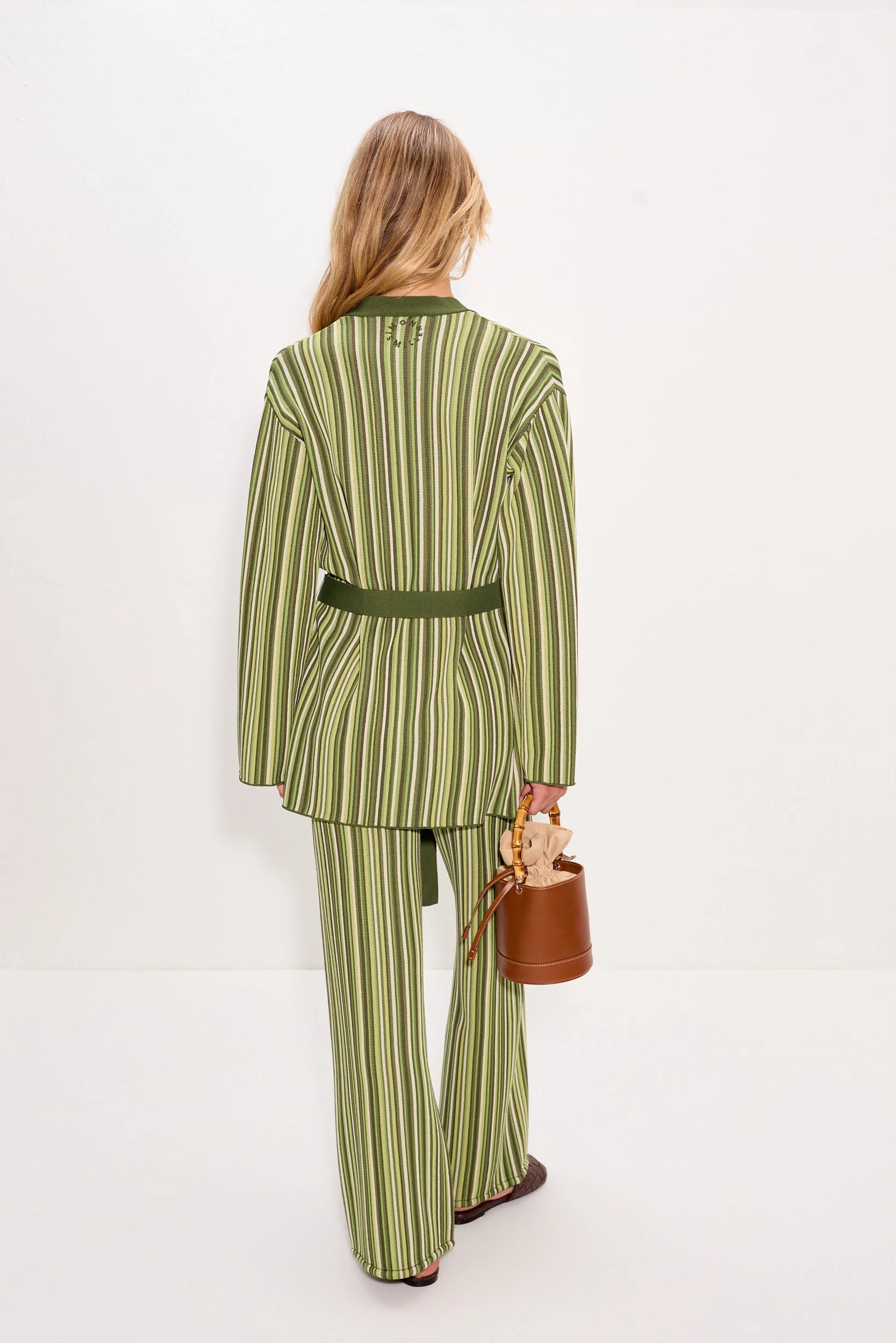 Simon Miller Jabber Knit Pant - Landscape Multi Stripe - Image 4