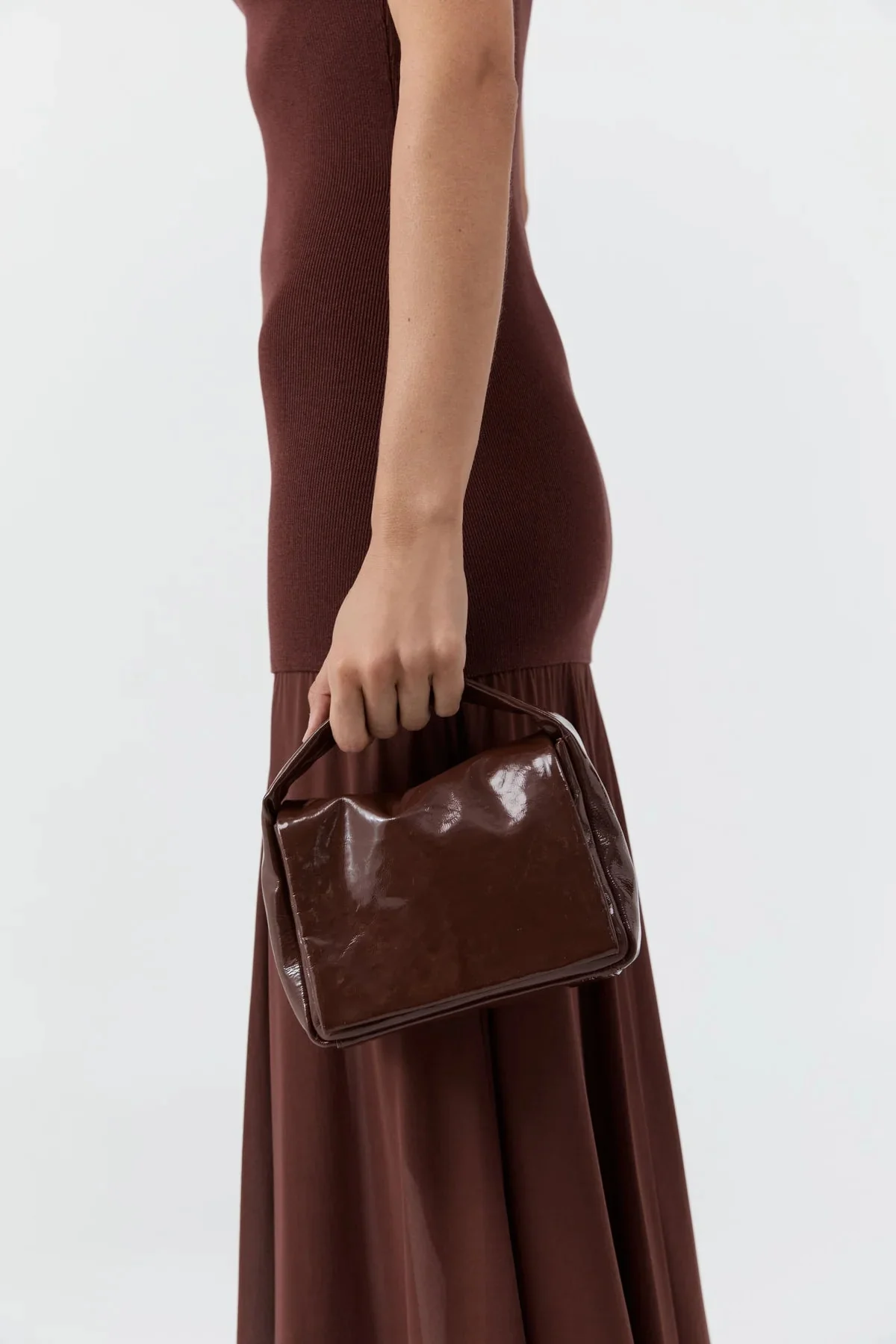 St. Agni Petit Soft Satchel - Image 4
