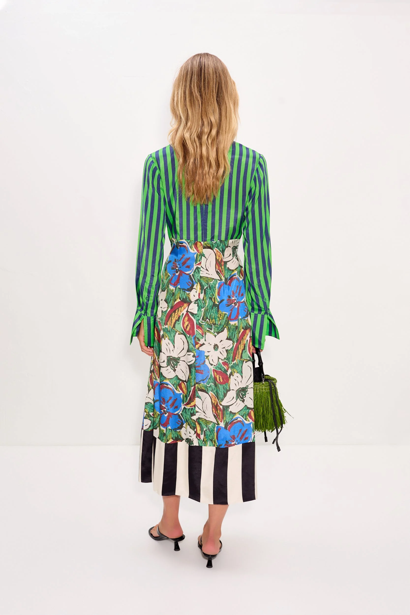 Simon Miller Zelene Maxi Dress - Tropical Floral Print Combo - Image 5