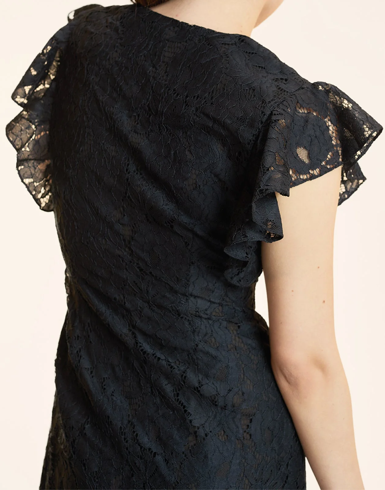 Cynthia Rowley Verona Lace Dress - Black - Image 5