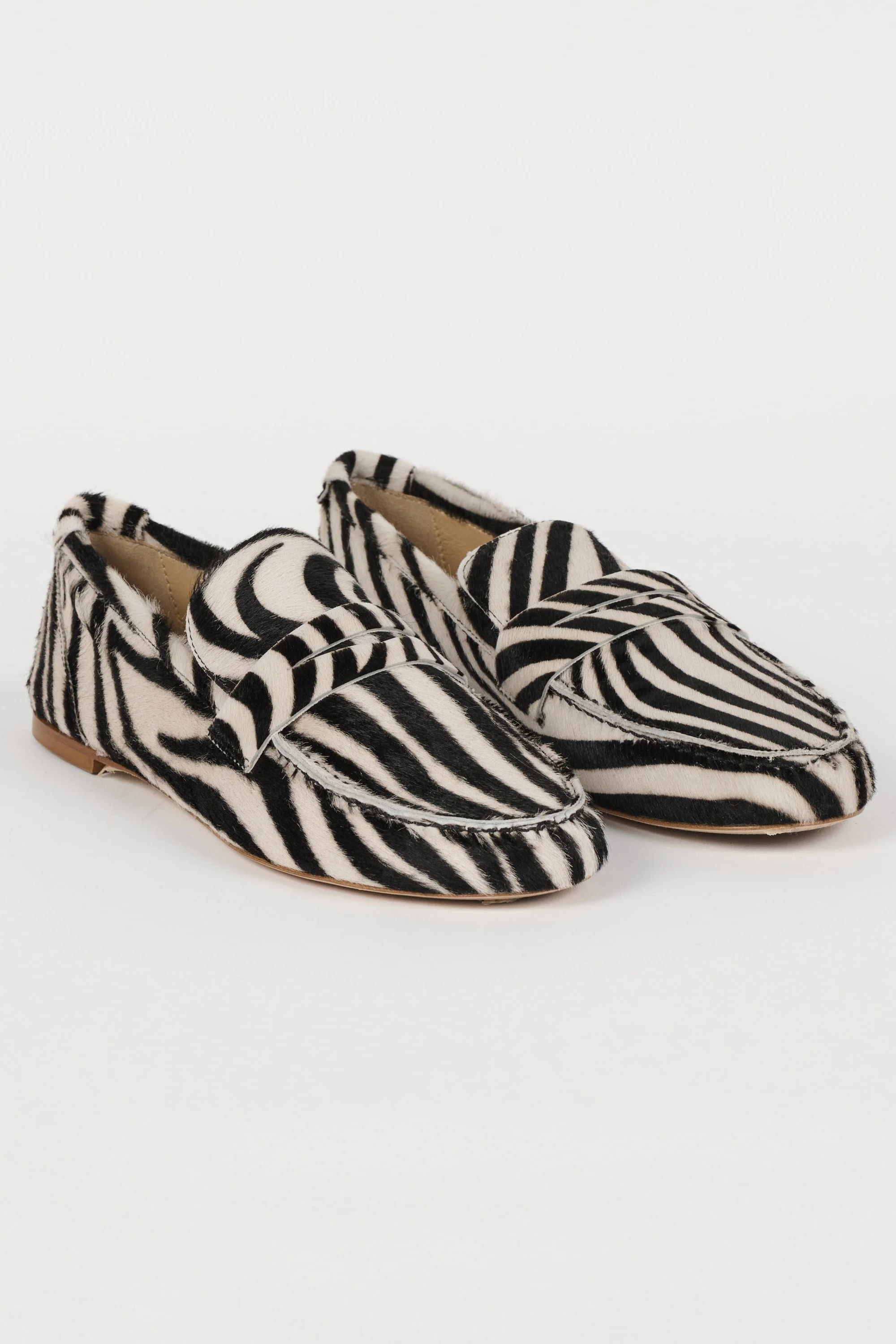Jamie Haller Penny Loafer Ponyhair Zebra
