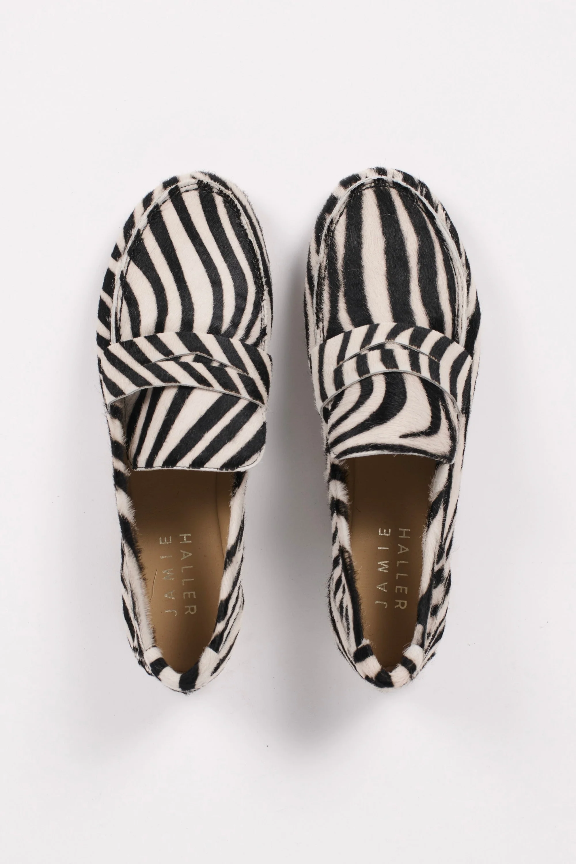Jamie Haller Penny Loafer Ponyhair Zebra - Image 4